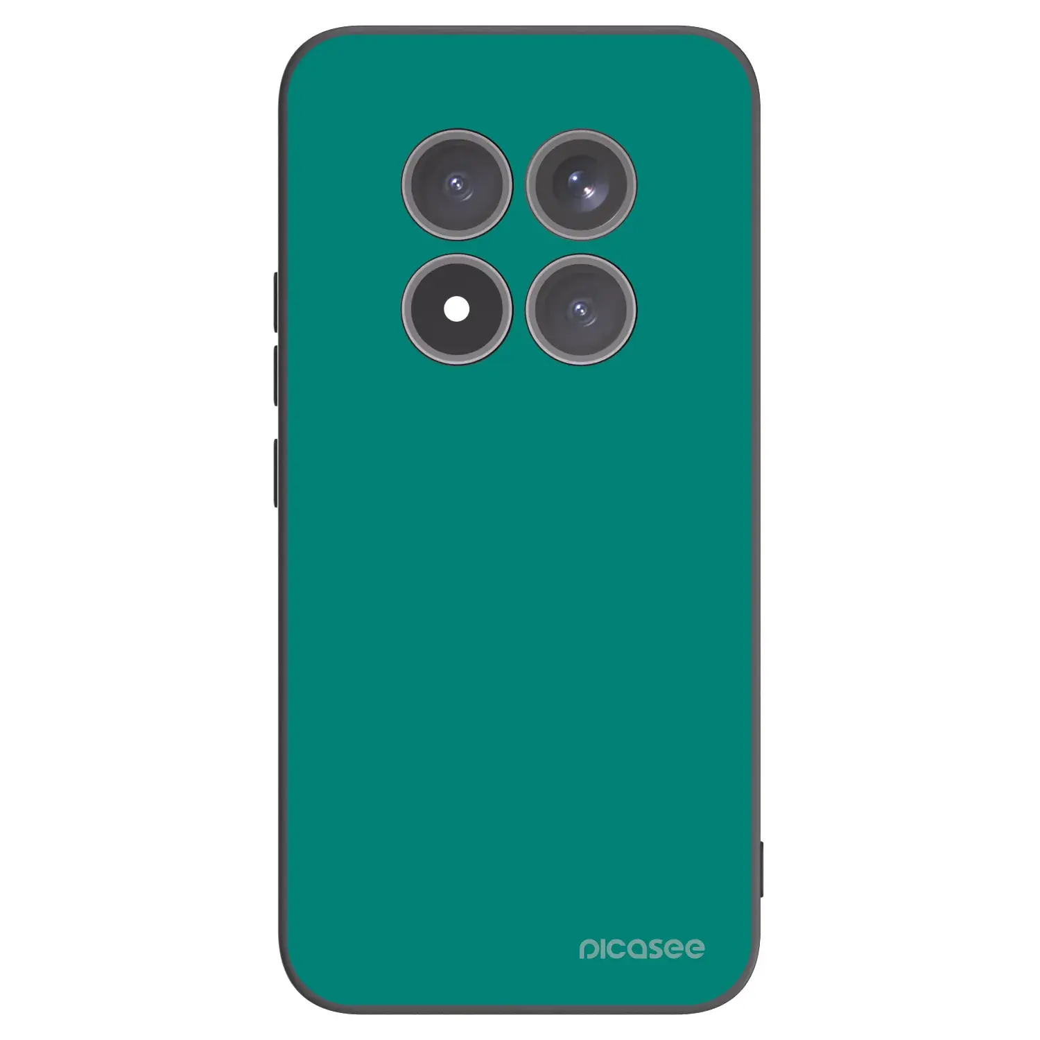 Silikonový černý obal pro Xiaomi Redmi Note 15 Pro+ - Emerald Mist