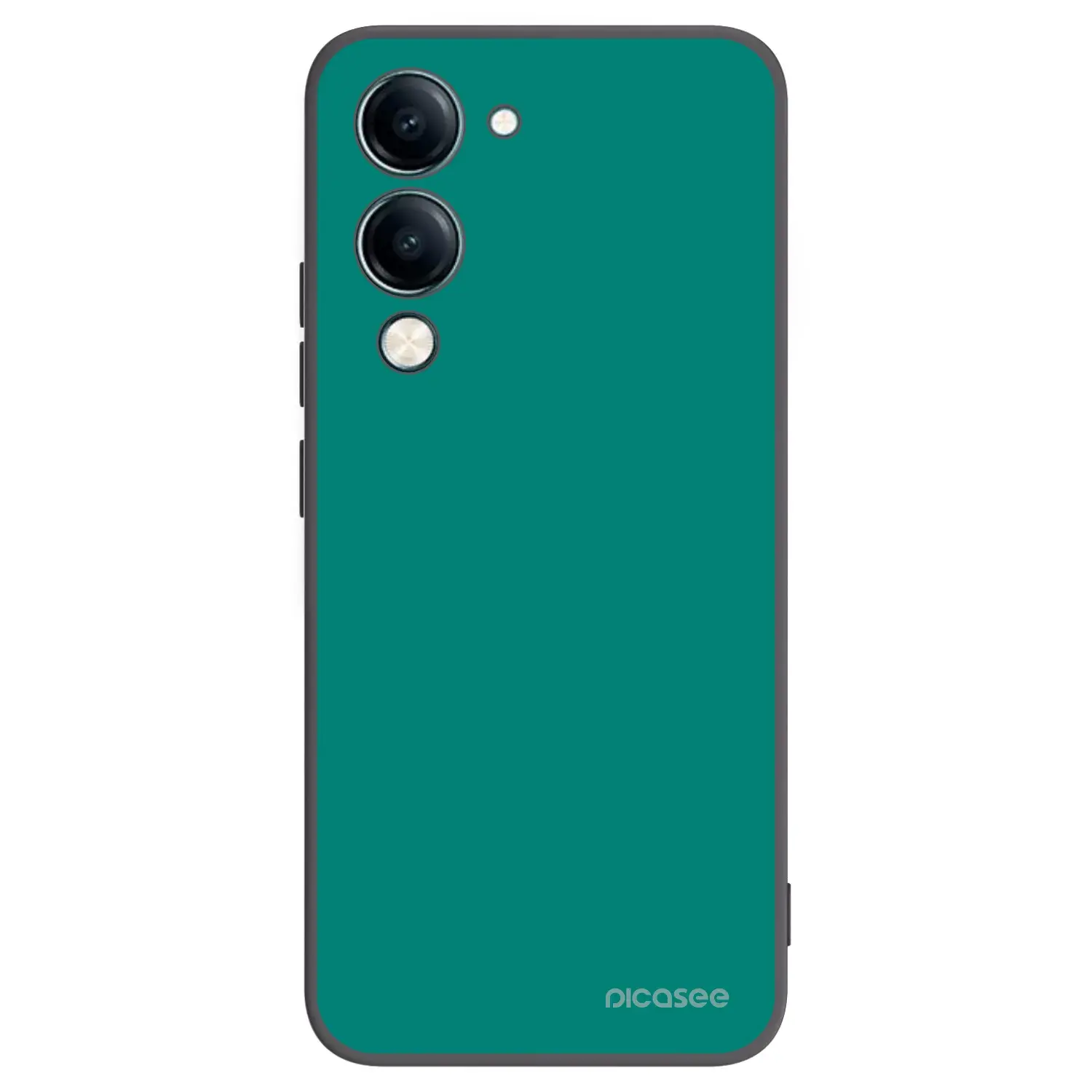 Silikonový černý obal pro Vivo Y29s 5G - Emerald Mist