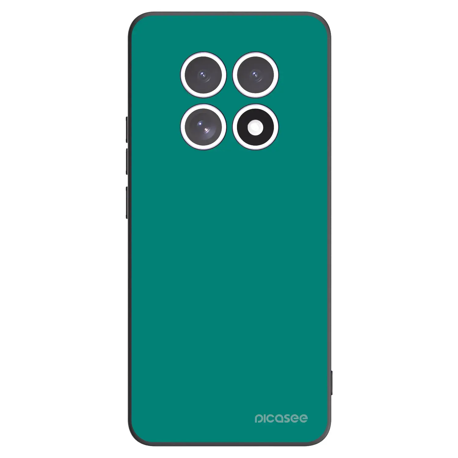 Silikonový černý obal pro Xiaomi Redmi Note 15 4G - Emerald Mist