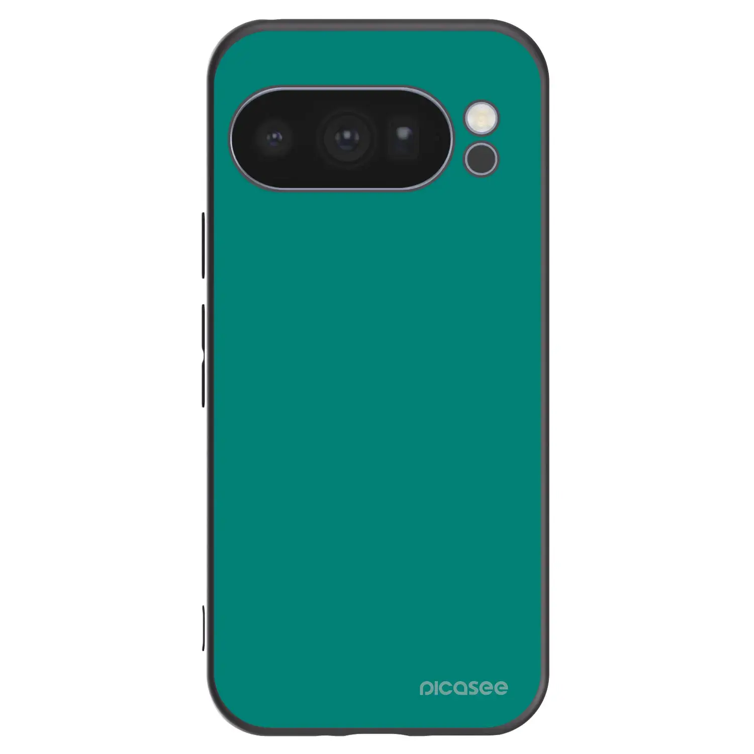 Silikonový černý obal pro Google Pixel 10 Pro - Emerald Mist