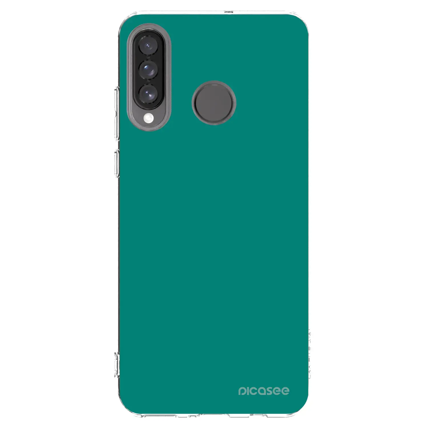 Silikonový průhledný obal pro Huawei P30 Lite - Emerald Mist
