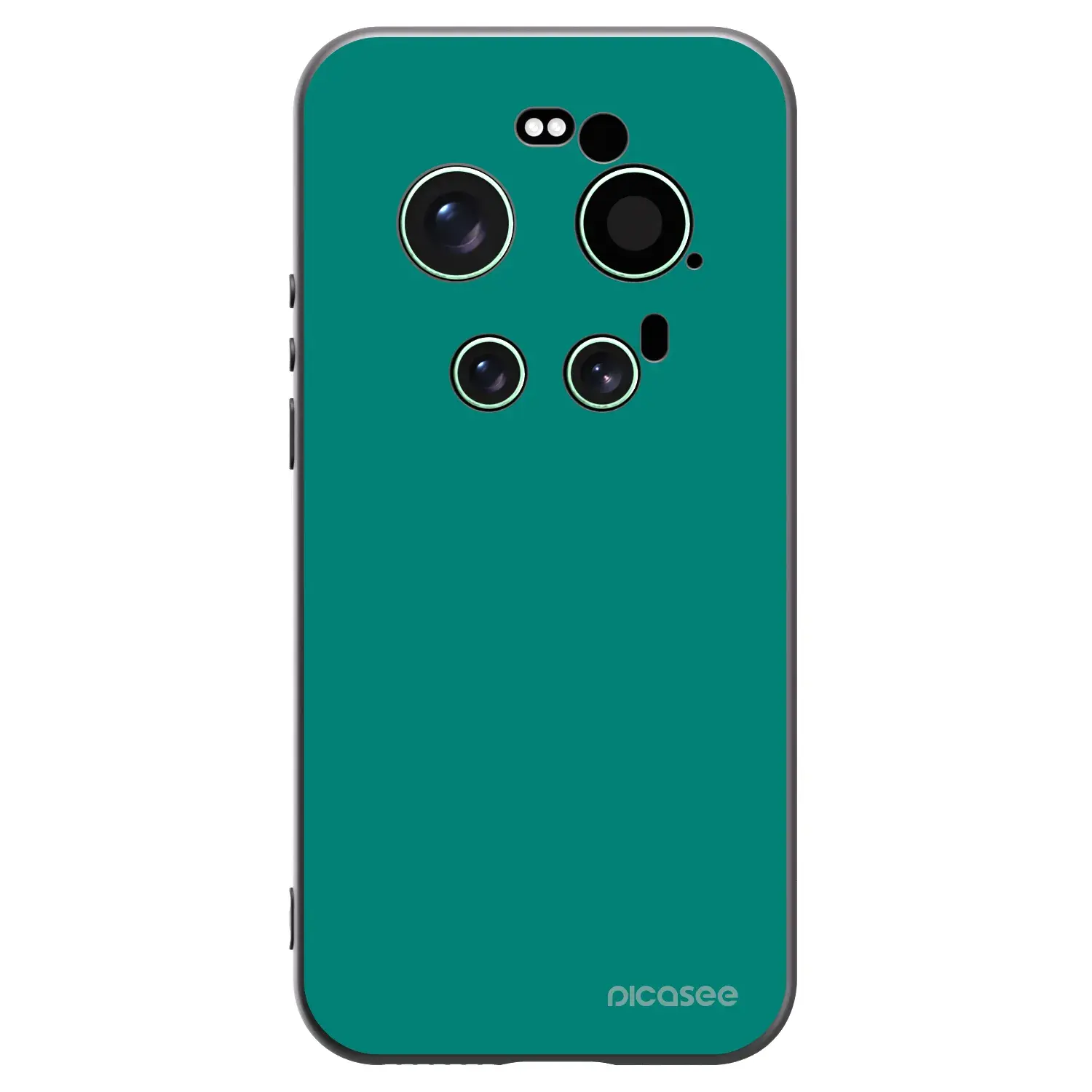 Silikonový černý obal pro Xiaomi 17 Ultra - Emerald Mist