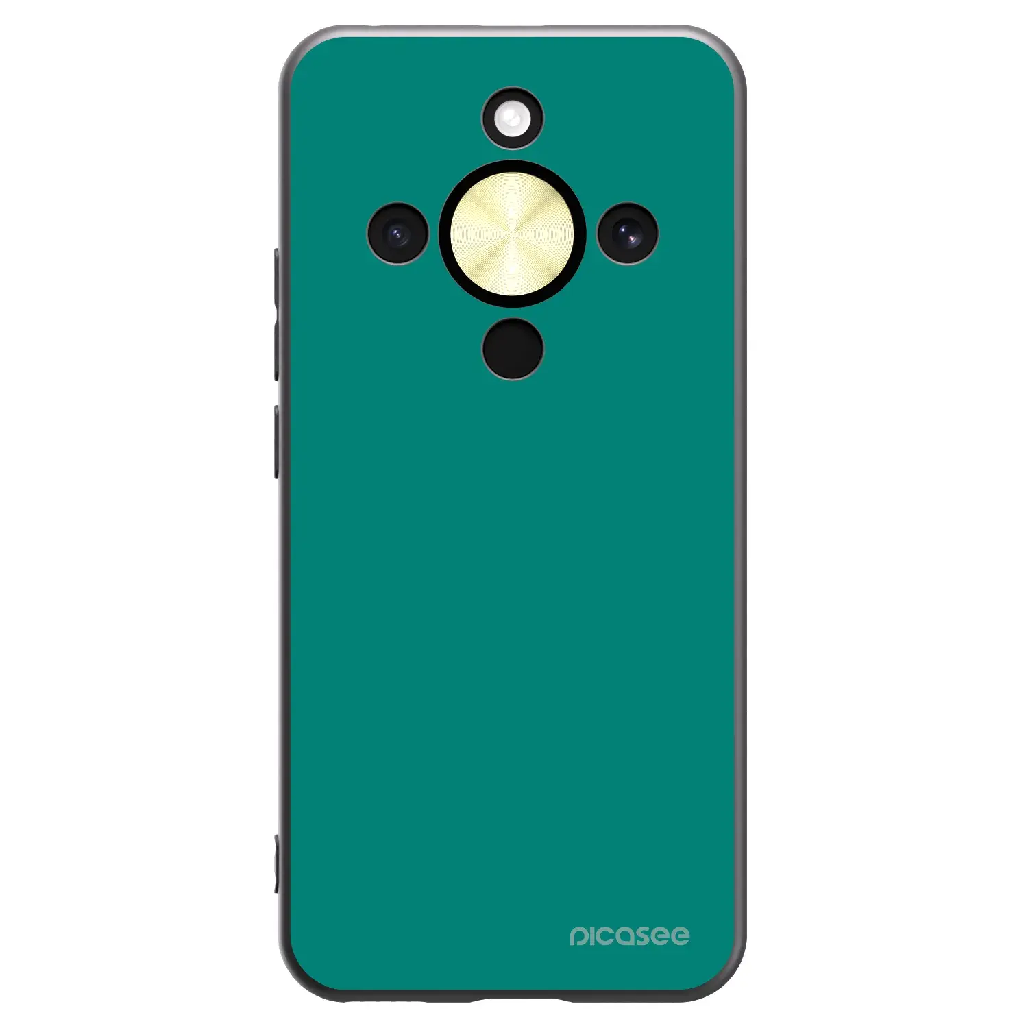 Silikonový černý obal pro Honor Magic8 Lite 5G - Emerald Mist