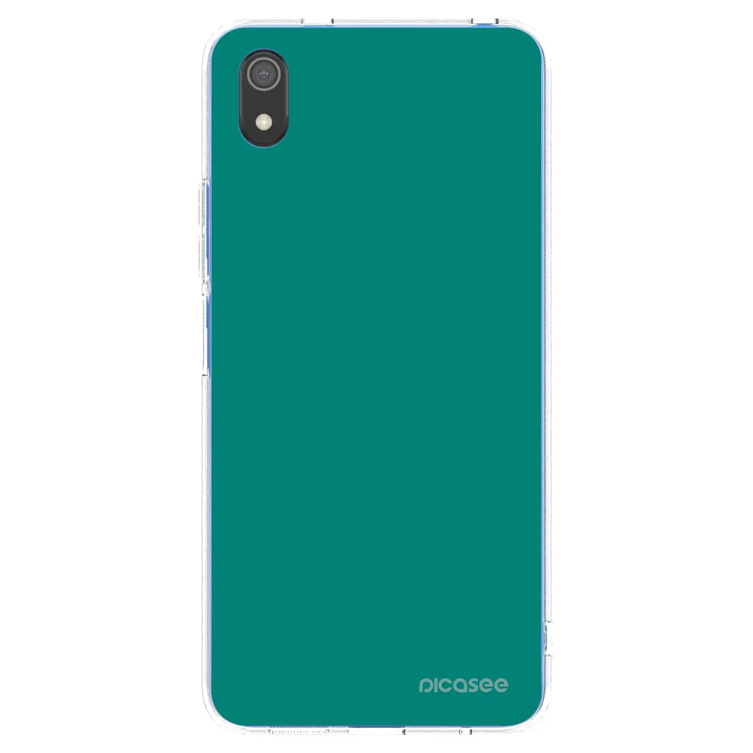 Silikonový průhledný obal pro Xiaomi Redmi 7A - Emerald Mist