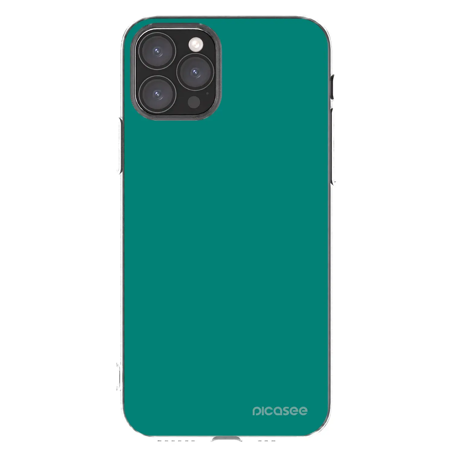 Silikonový průhledný obal pro Apple iPhone 11 Pro - Emerald Mist