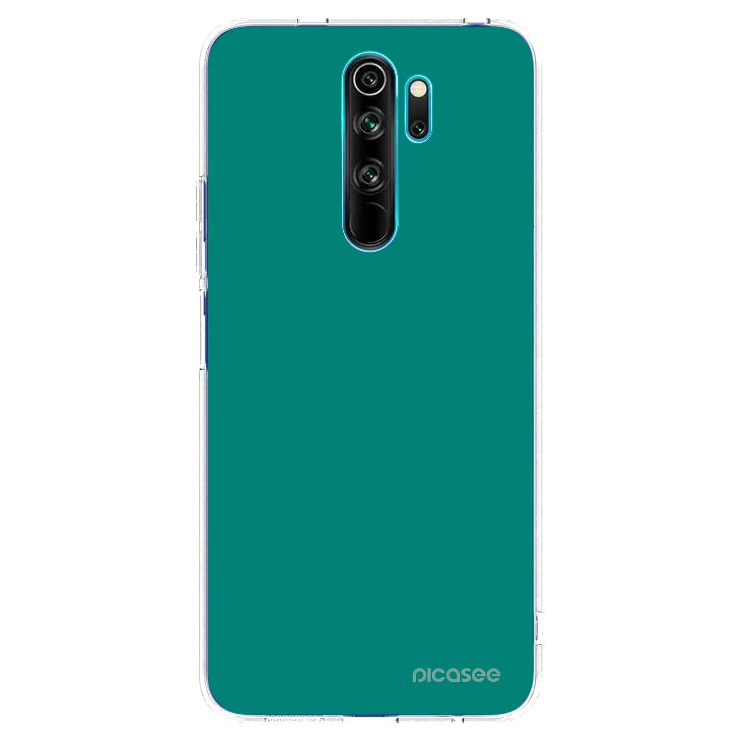 Silikonový průhledný obal pro Xiaomi Redmi Note 8 Pro - Emerald Mist