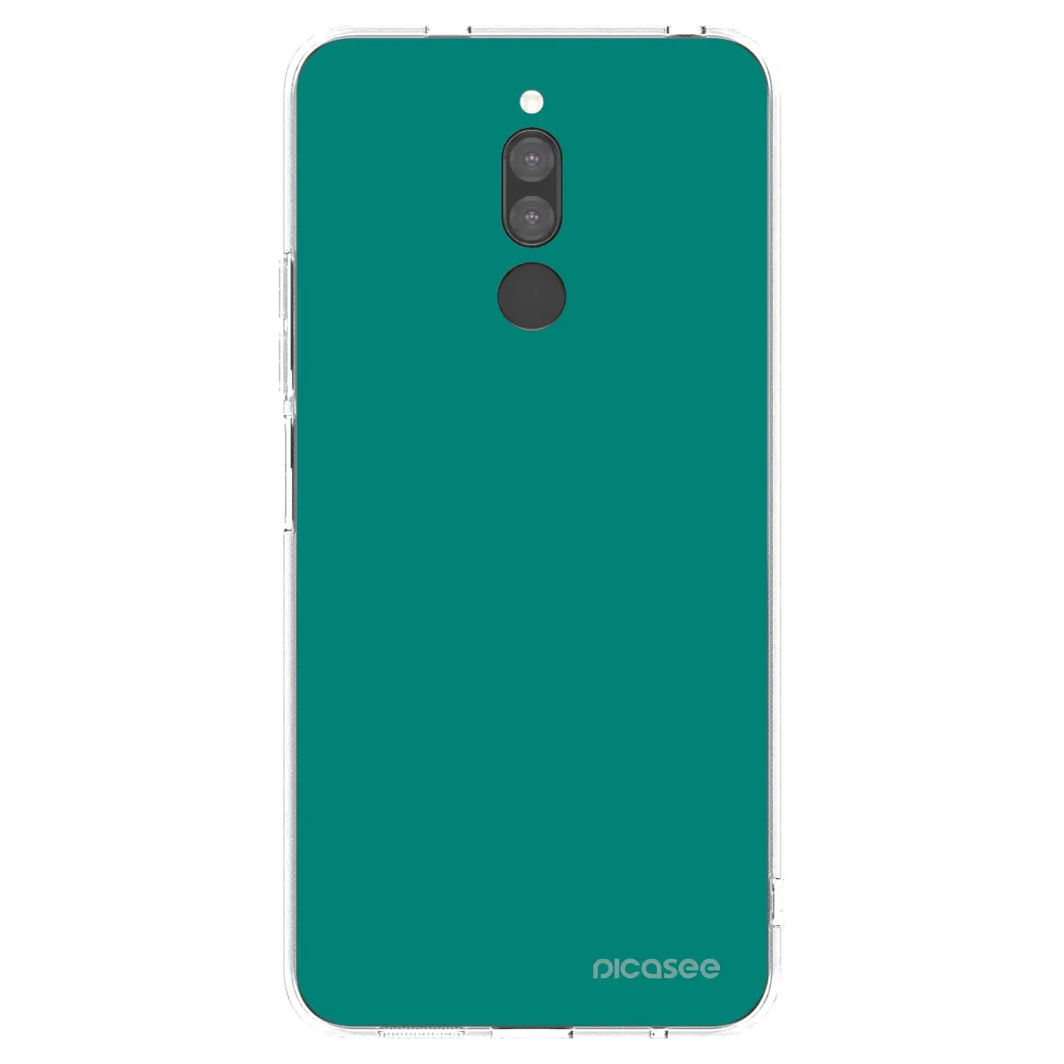 Silikonový průhledný obal pro Xiaomi Redmi 8 - Emerald Mist