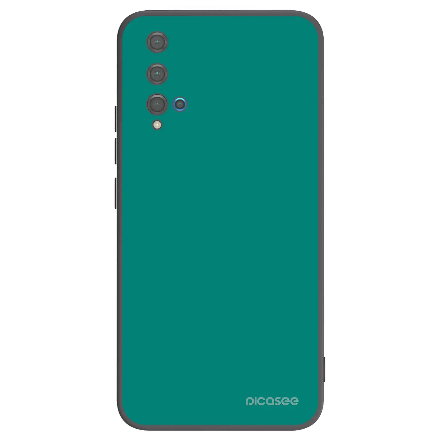 Silikonový černý obal pro Huawei Nova 5T - Emerald Mist