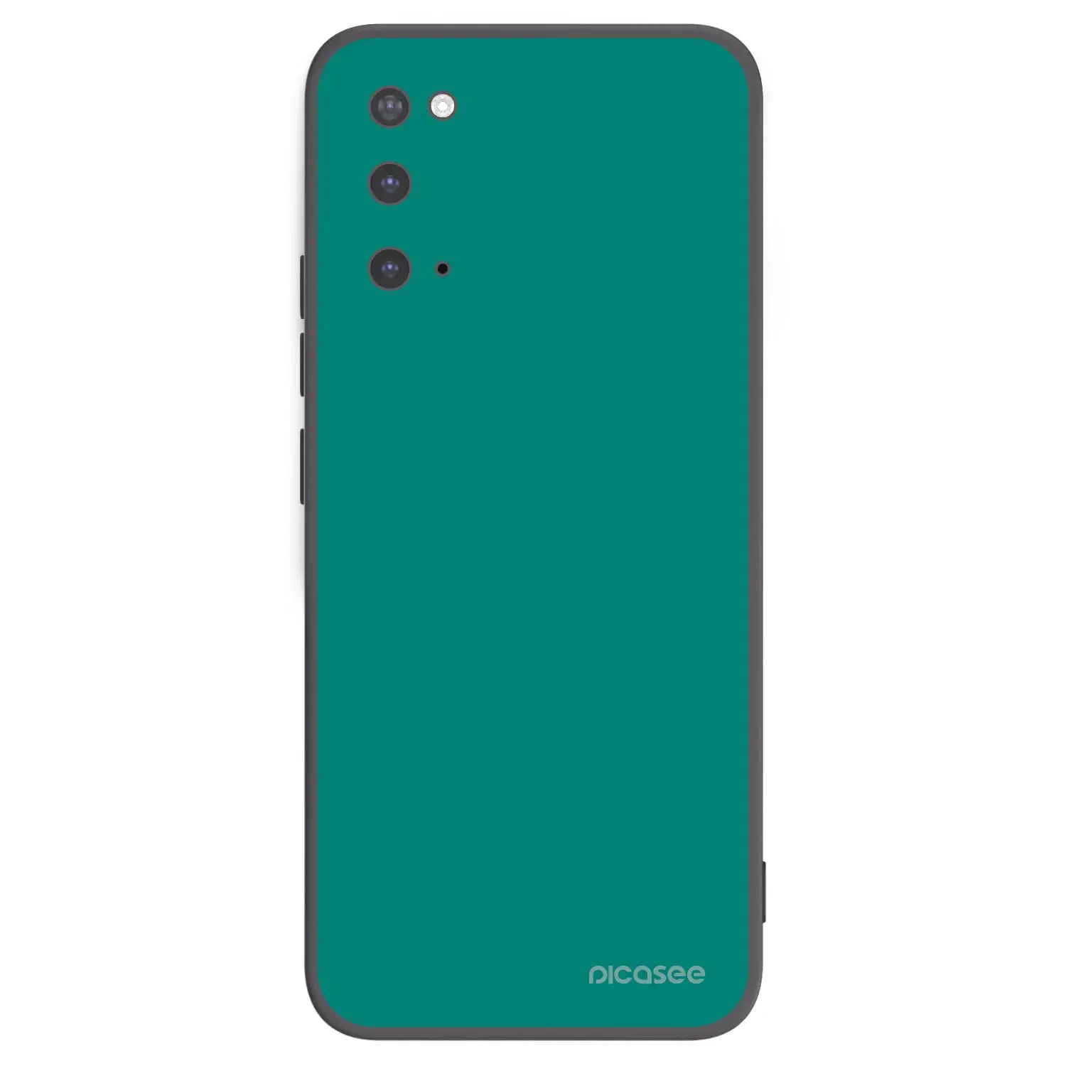 Silikonový černý obal pro Samsung Galaxy S20 G980F - Emerald Mist