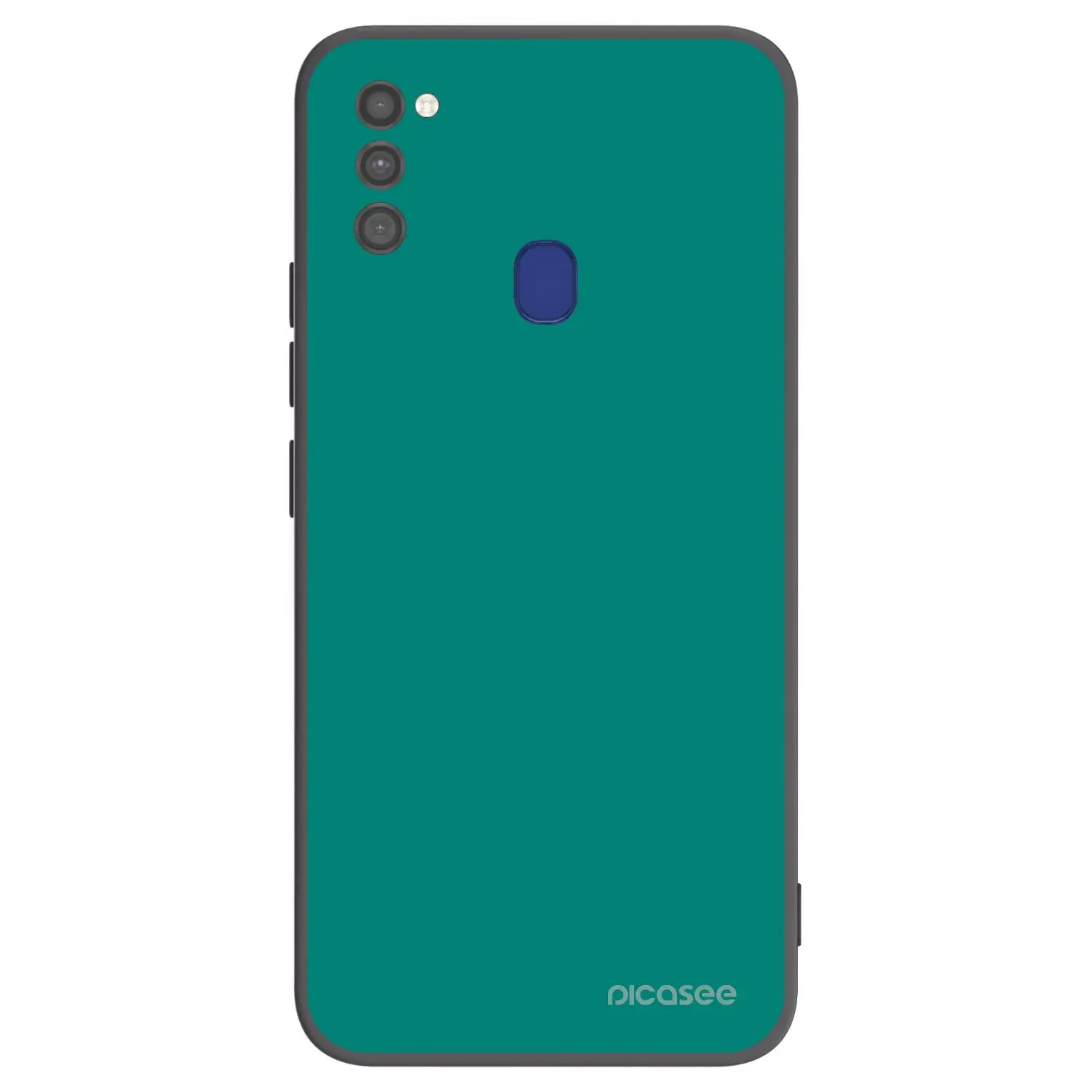 Silikonový černý obal pro Samsung Galaxy M21 M215F - Emerald Mist