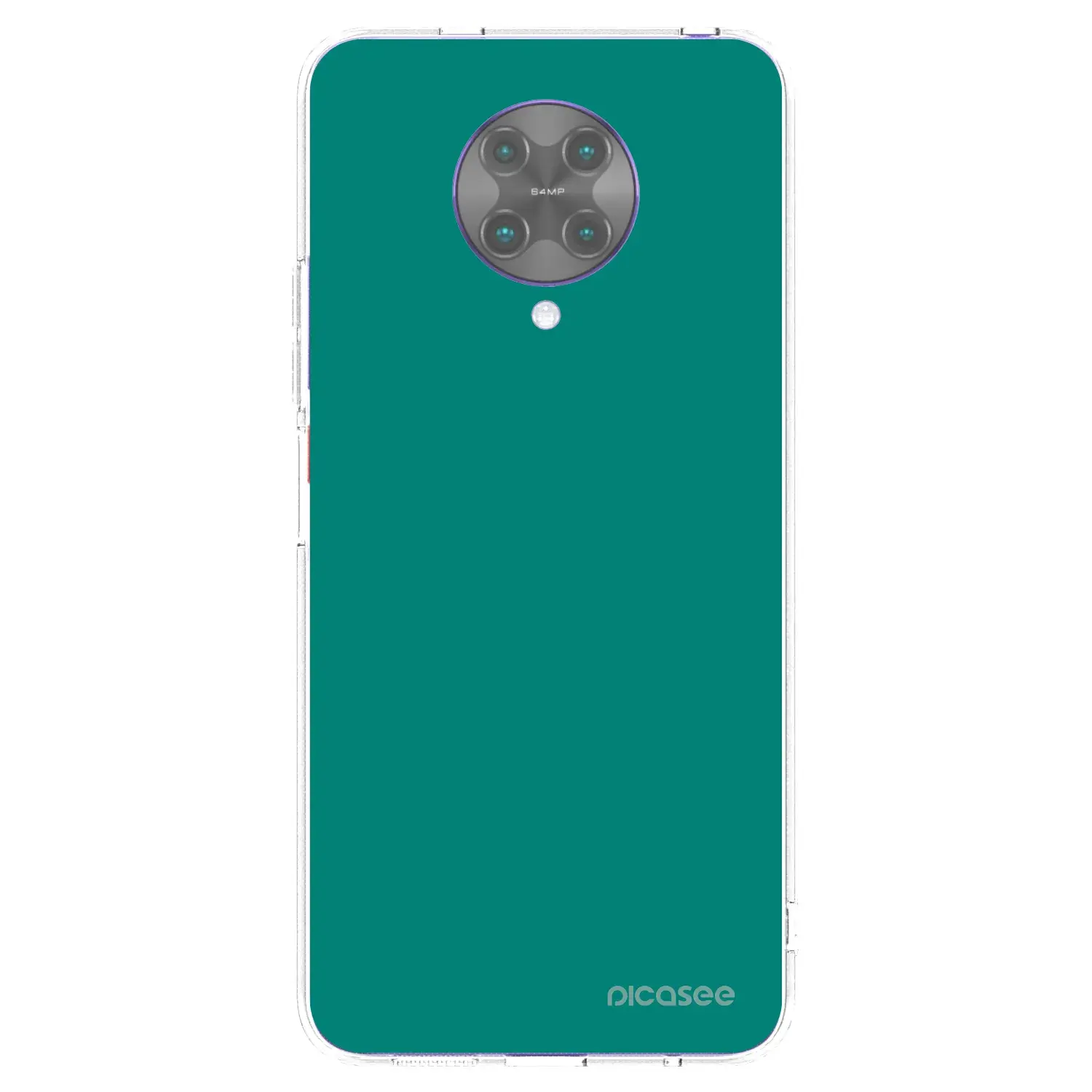 Silikonový průhledný obal pro Xiaomi Poco F2 Pro - Emerald Mist