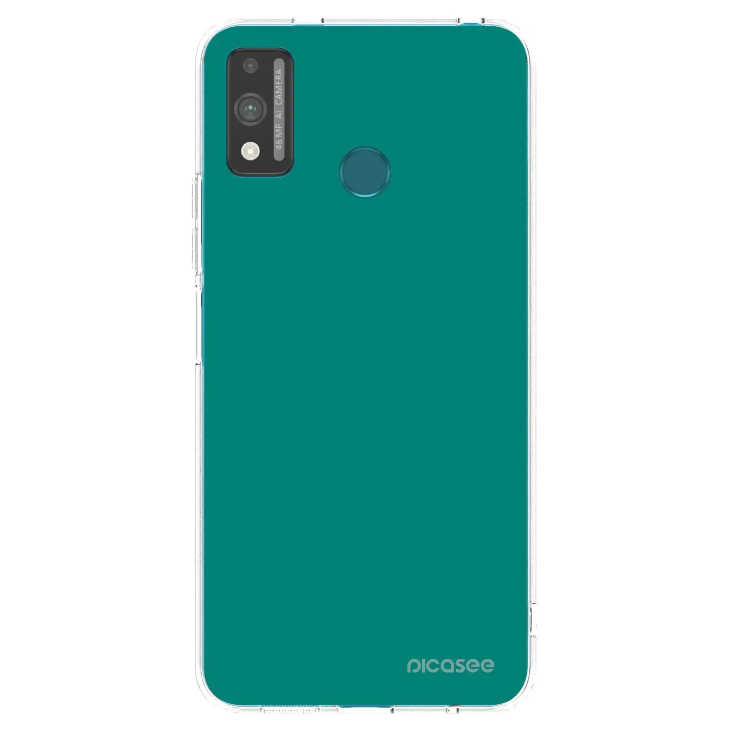 Silikonový průhledný obal pro Honor 9X Lite - Emerald Mist
