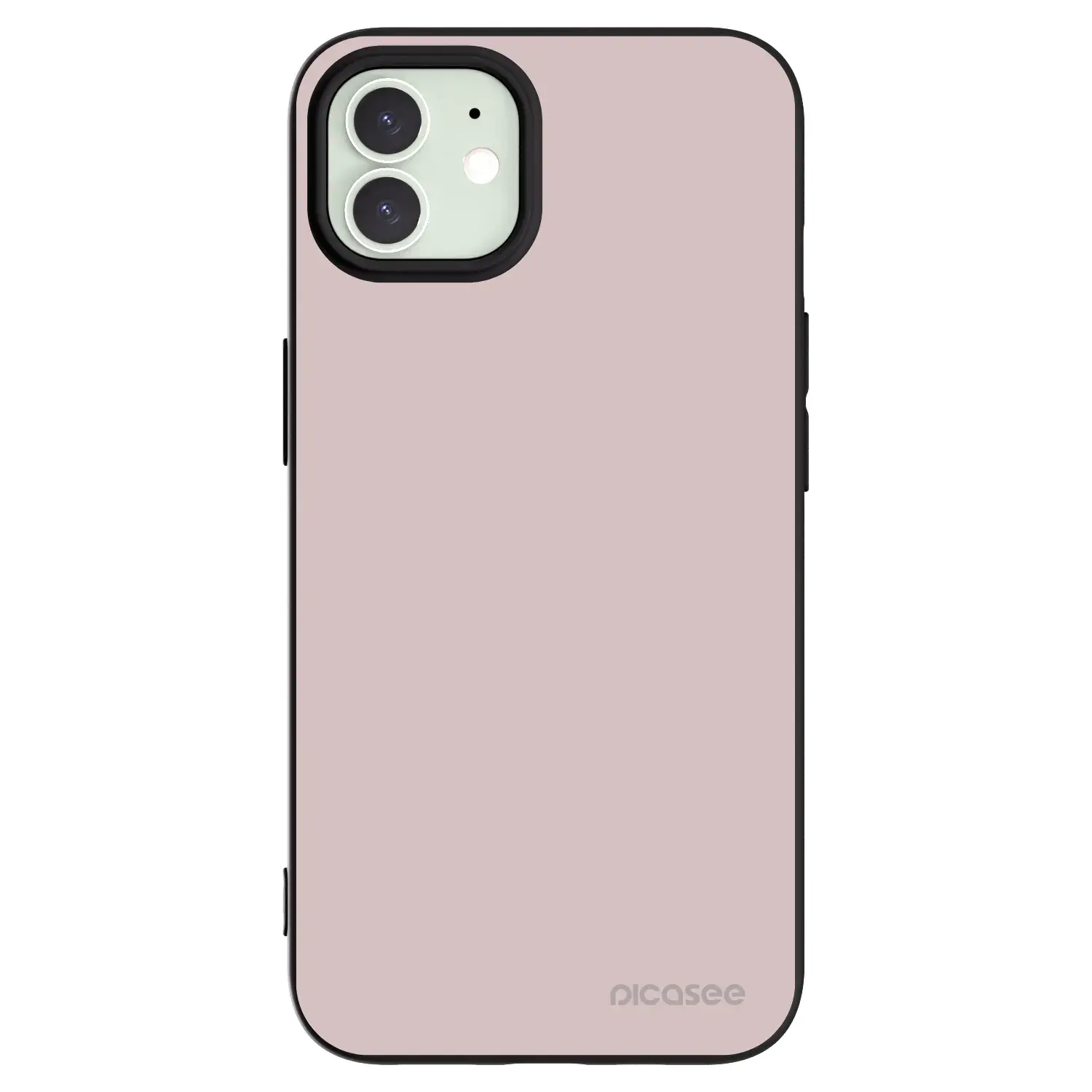 Silikonový černý obal pro Apple iPhone 12 - Fantasy Fade