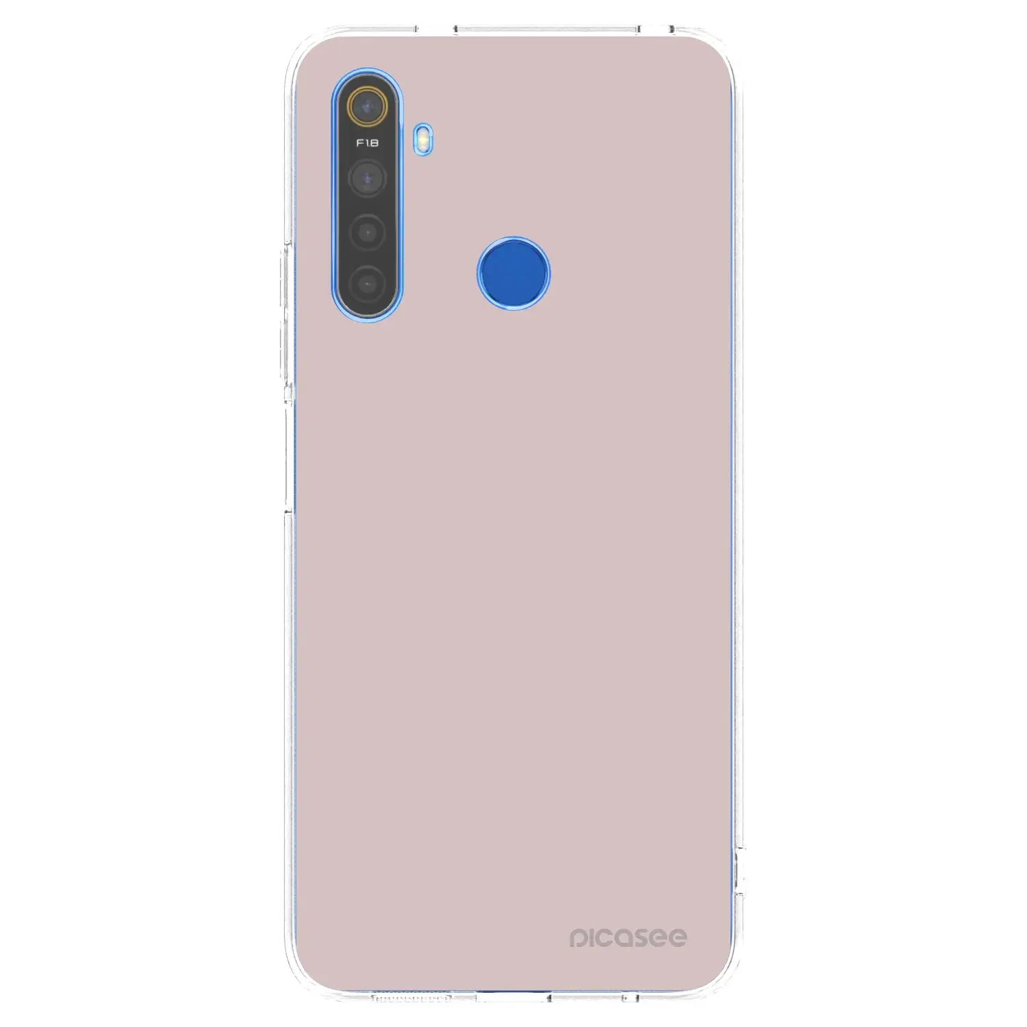 Silikonový průhledný obal pro Realme 5 - Fantasy Fade