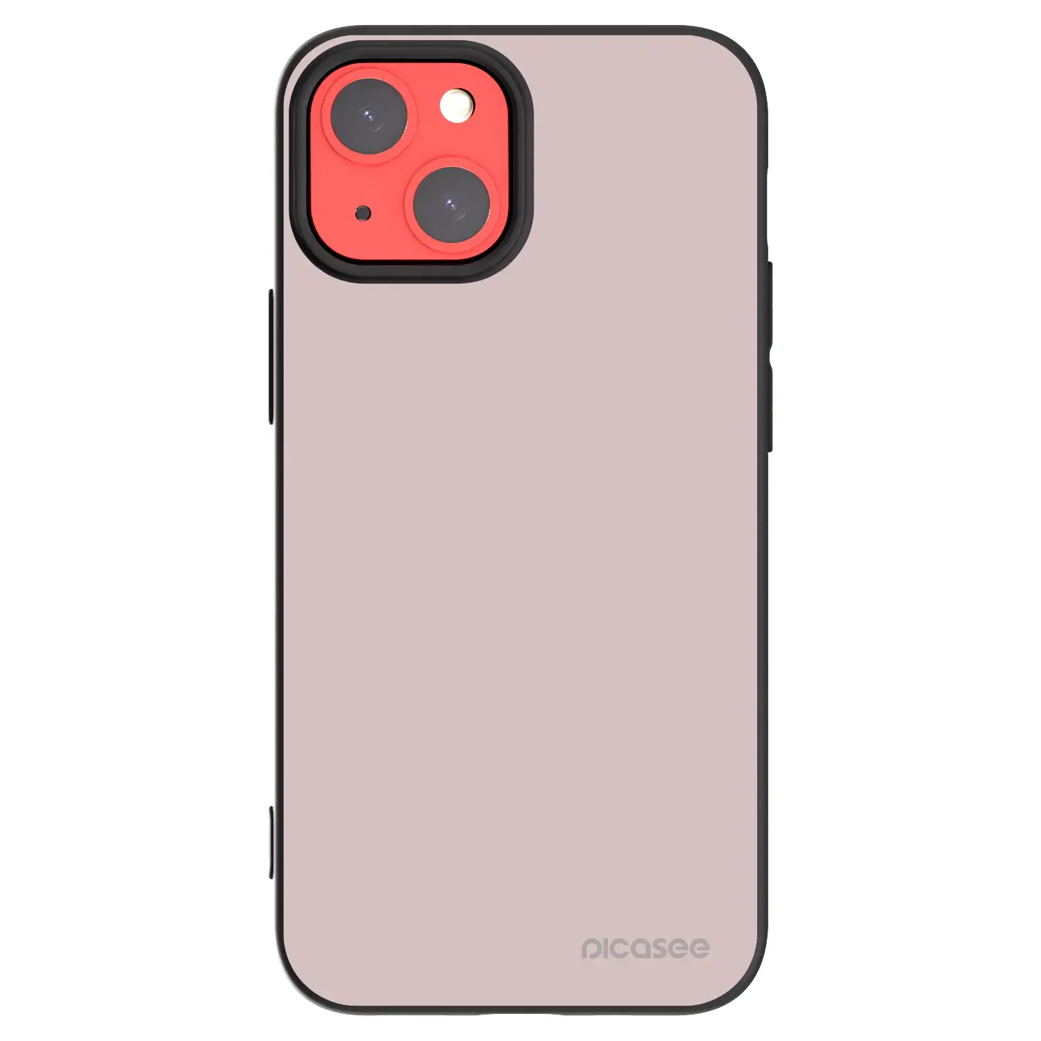 Silikonový černý obal pro Apple iPhone 13 mini - Fantasy Fade