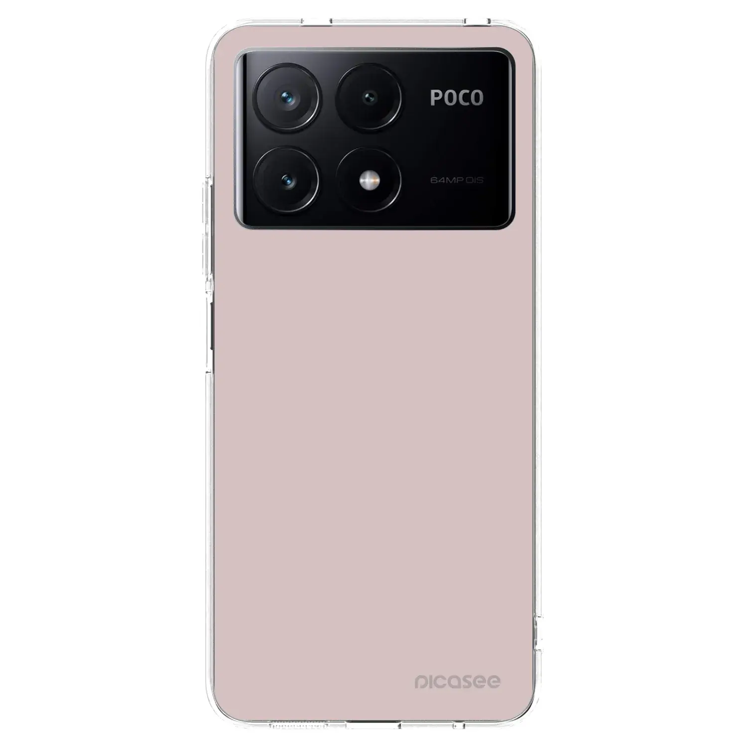 Silikonový průhledný obal pro Xiaomi Poco X6 Pro - Fantasy Fade