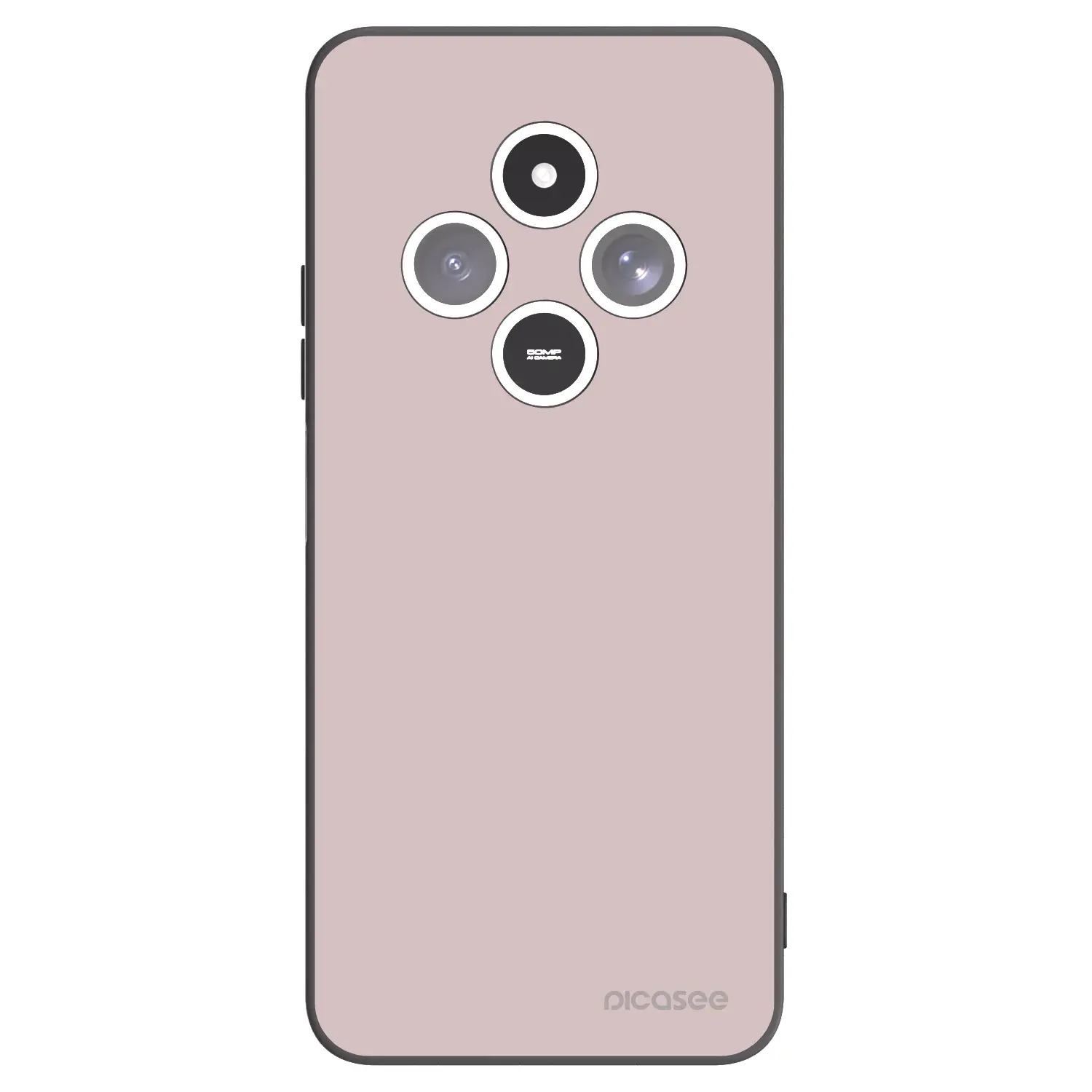 Silikonový černý obal pro Xiaomi Redmi 14C - Fantasy Fade