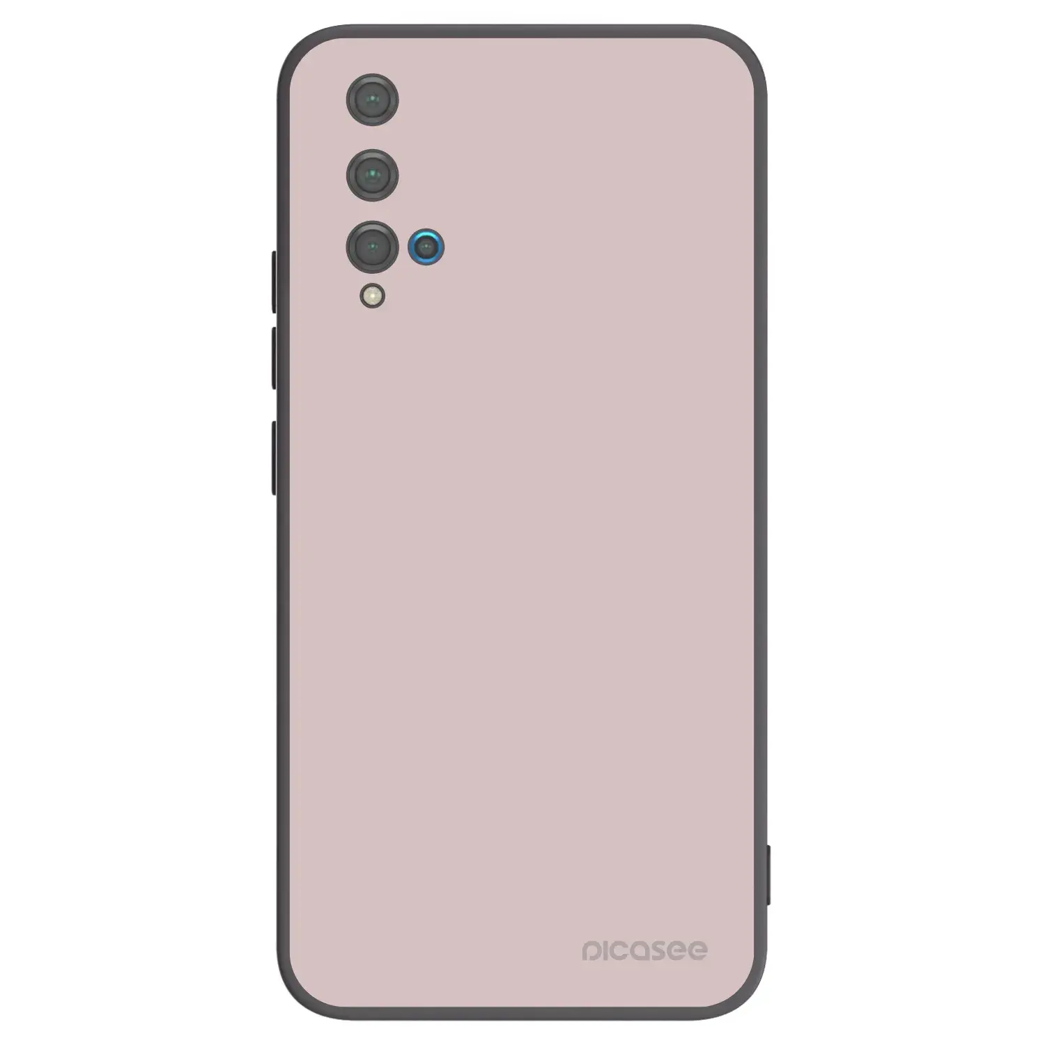 Silikonový černý obal pro Huawei Nova 5T - Fantasy Fade