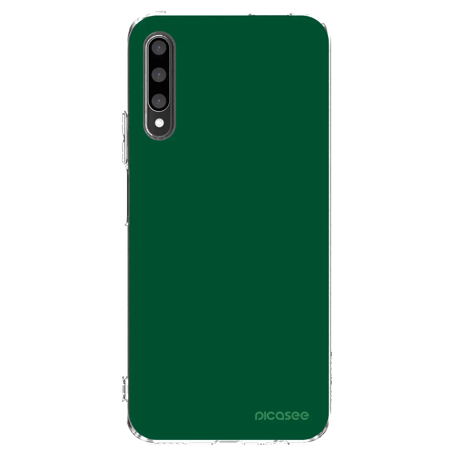 Silikonový průhledný obal pro Honor 9X Pro - Green Gleam