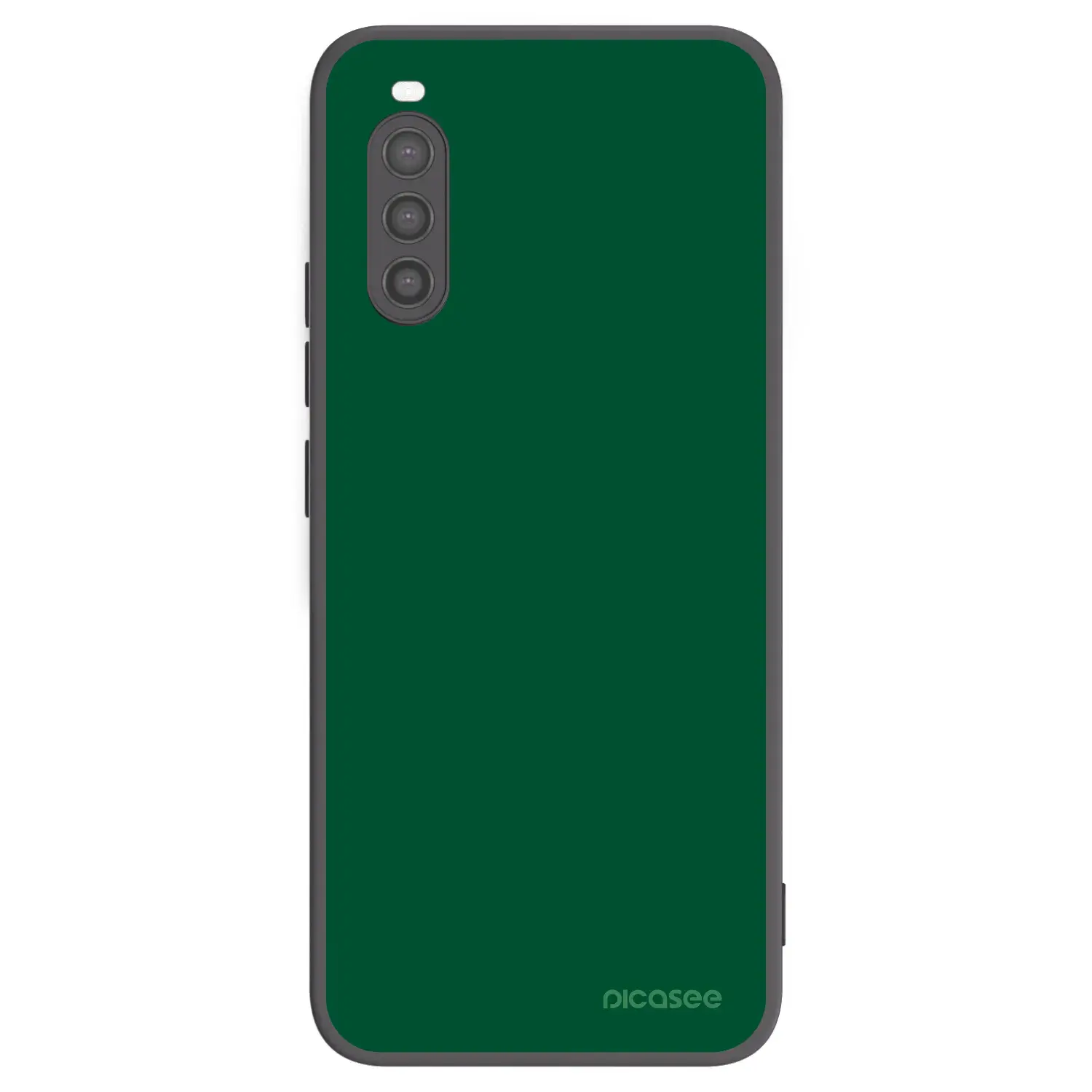 Silikonový černý obal pro Sony Xperia 10 II - Green Gleam