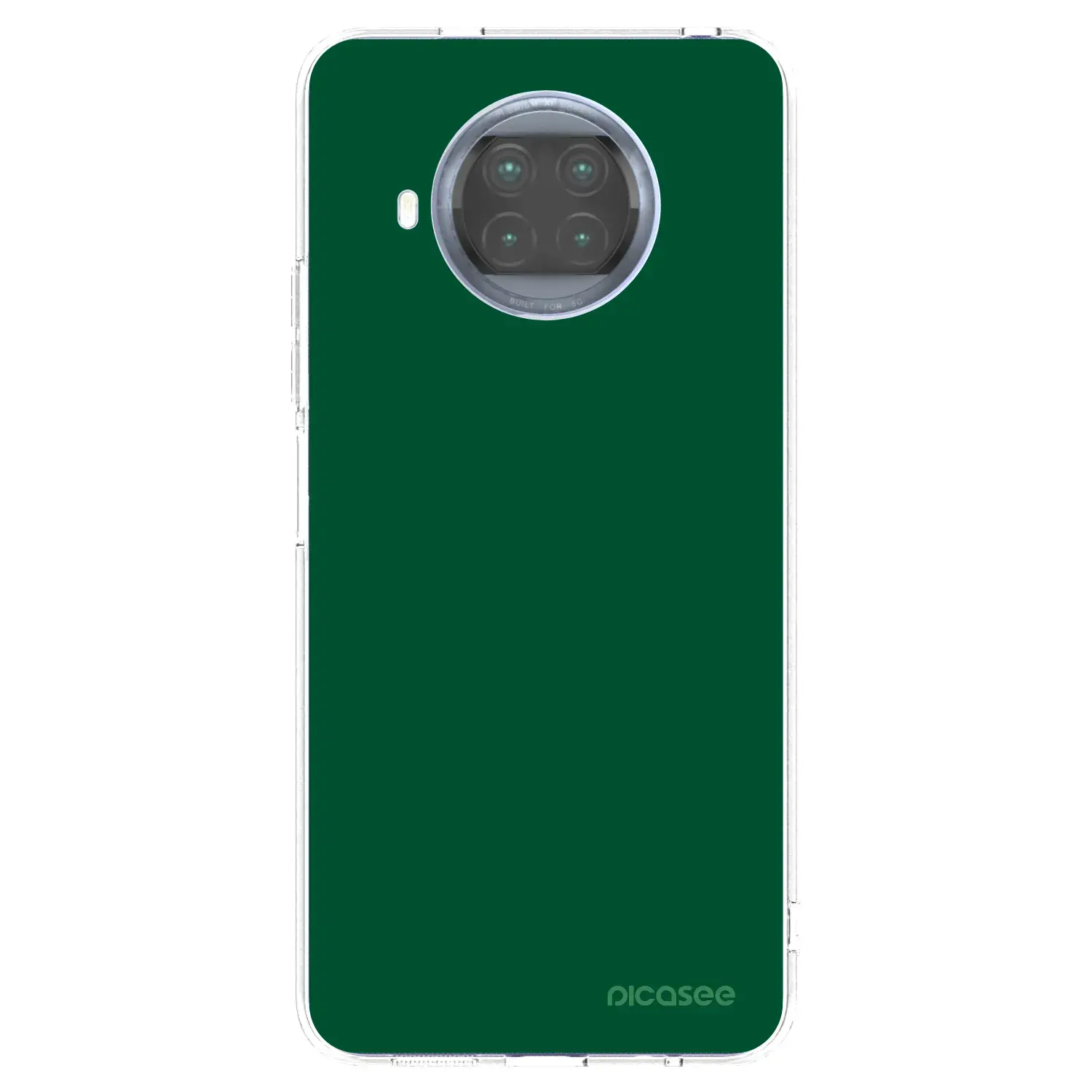 Silikonový průhledný obal pro Xiaomi Mi 10T Lite - Green Gleam
