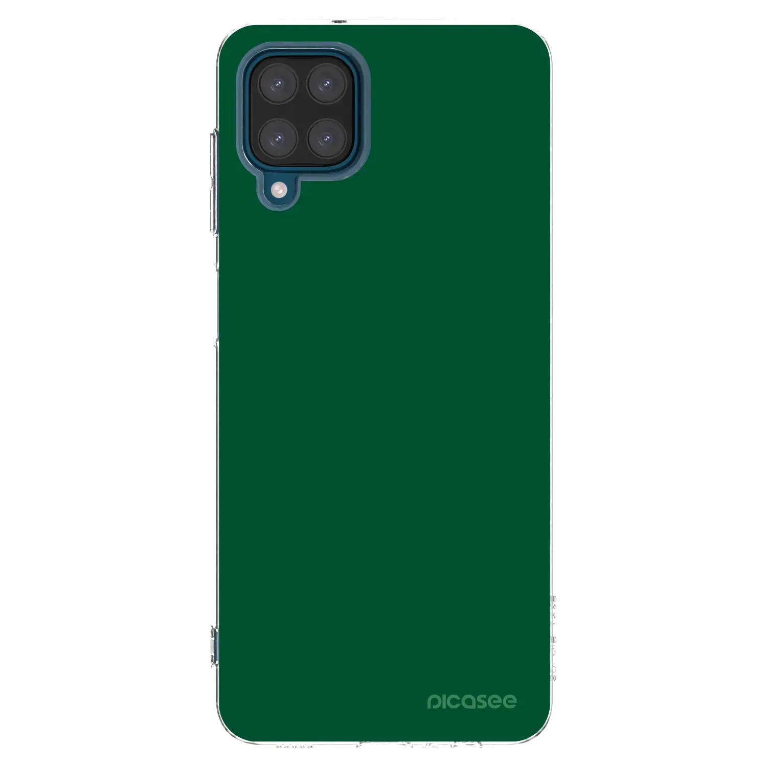 Silikonový průhledný obal pro Samsung Galaxy A12 A125F - Green Gleam