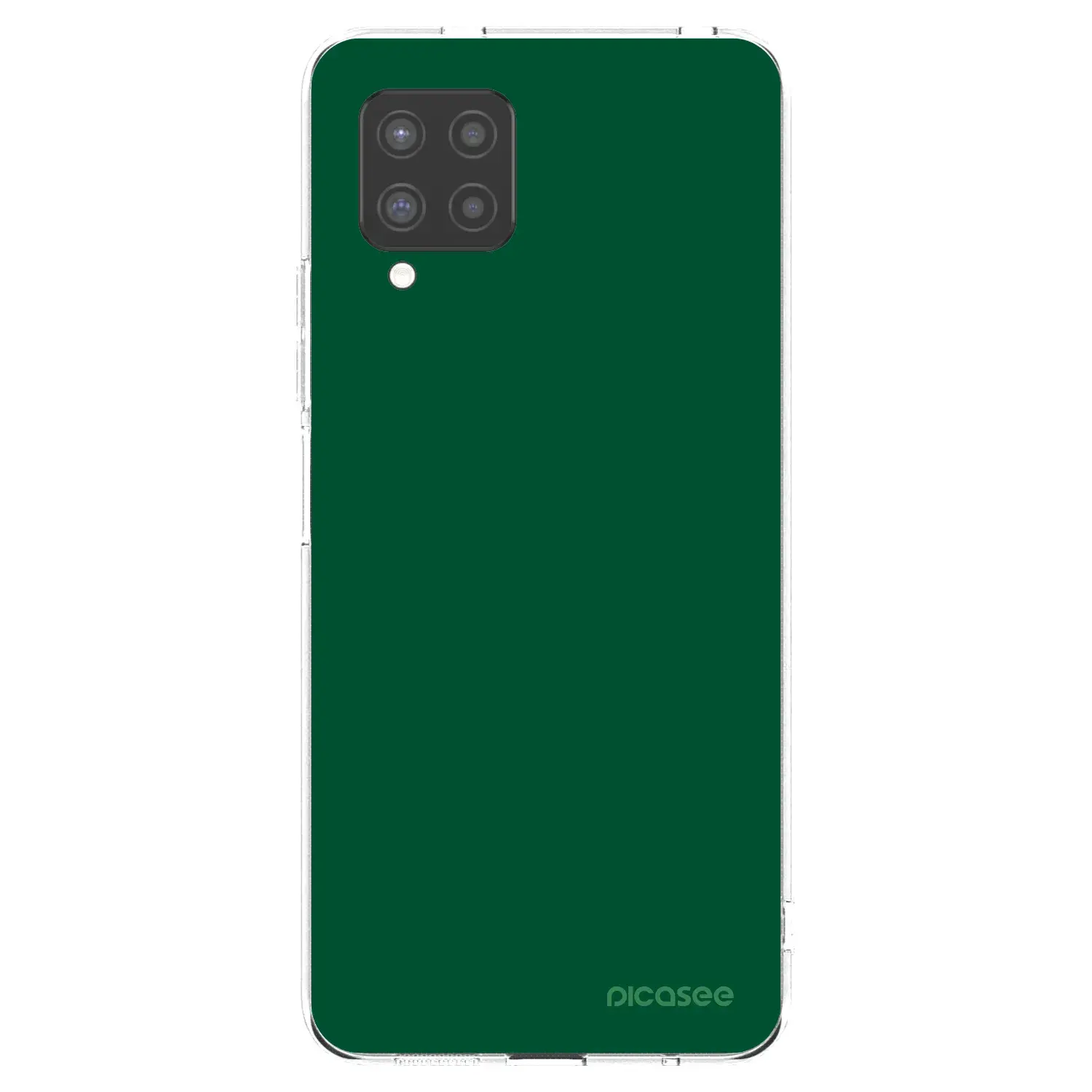 Silikonový průhledný obal pro Samsung Galaxy A42 A426B - Green Gleam