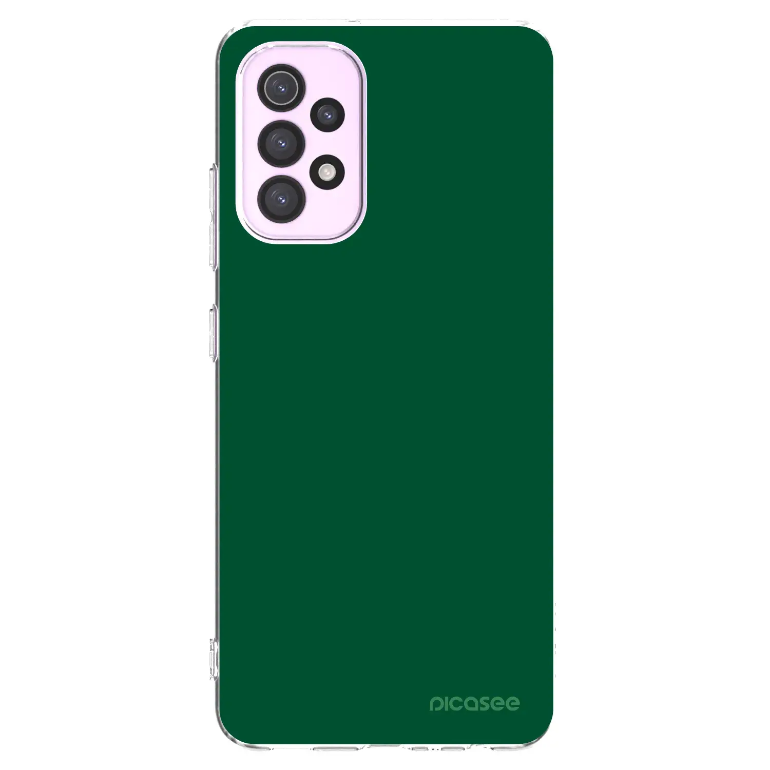 Silikonový průhledný obal pro Samsung Galaxy A32 5G A326B - Green Gleam