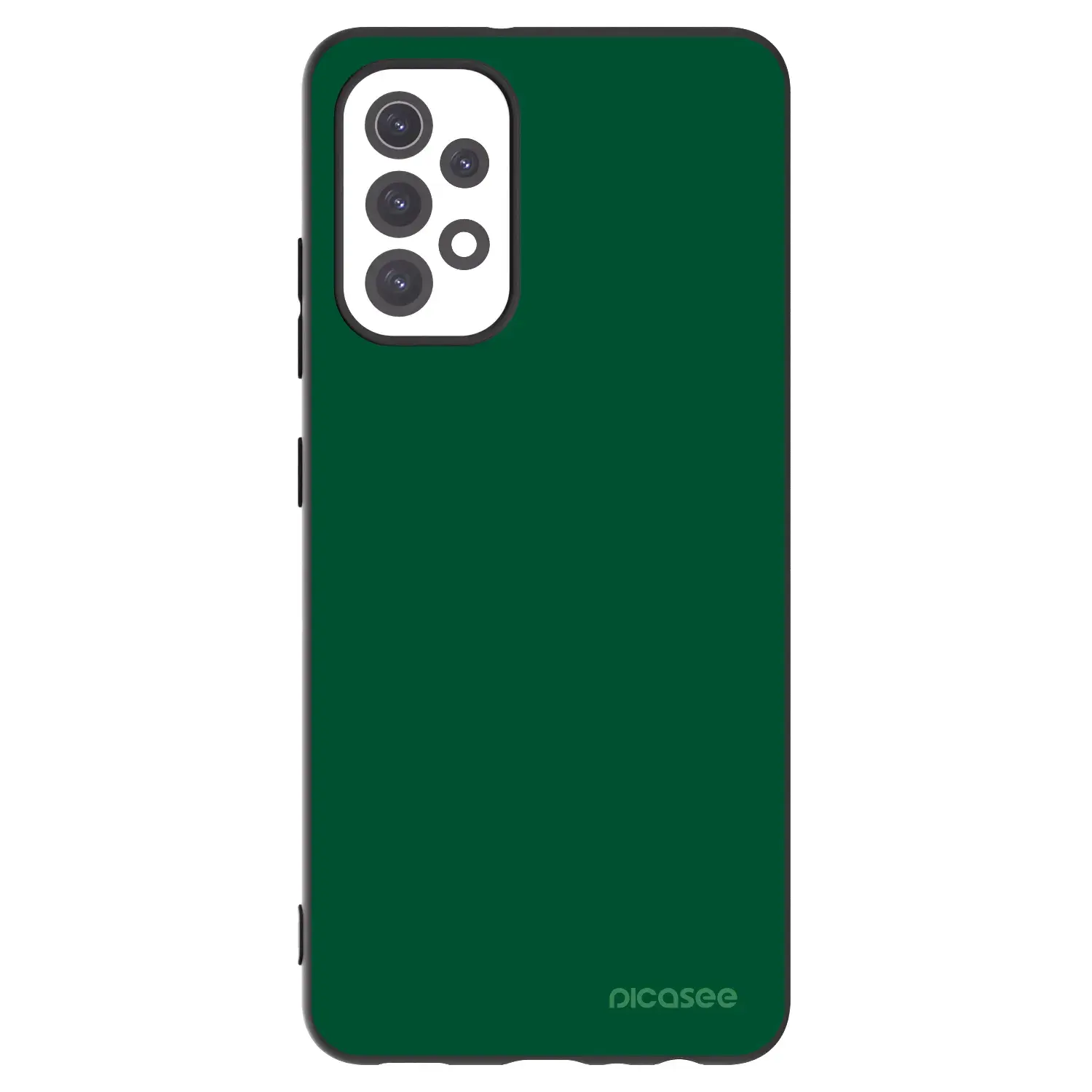 Silikonový černý obal pro Samsung Galaxy A32 5G A326B - Green Gleam