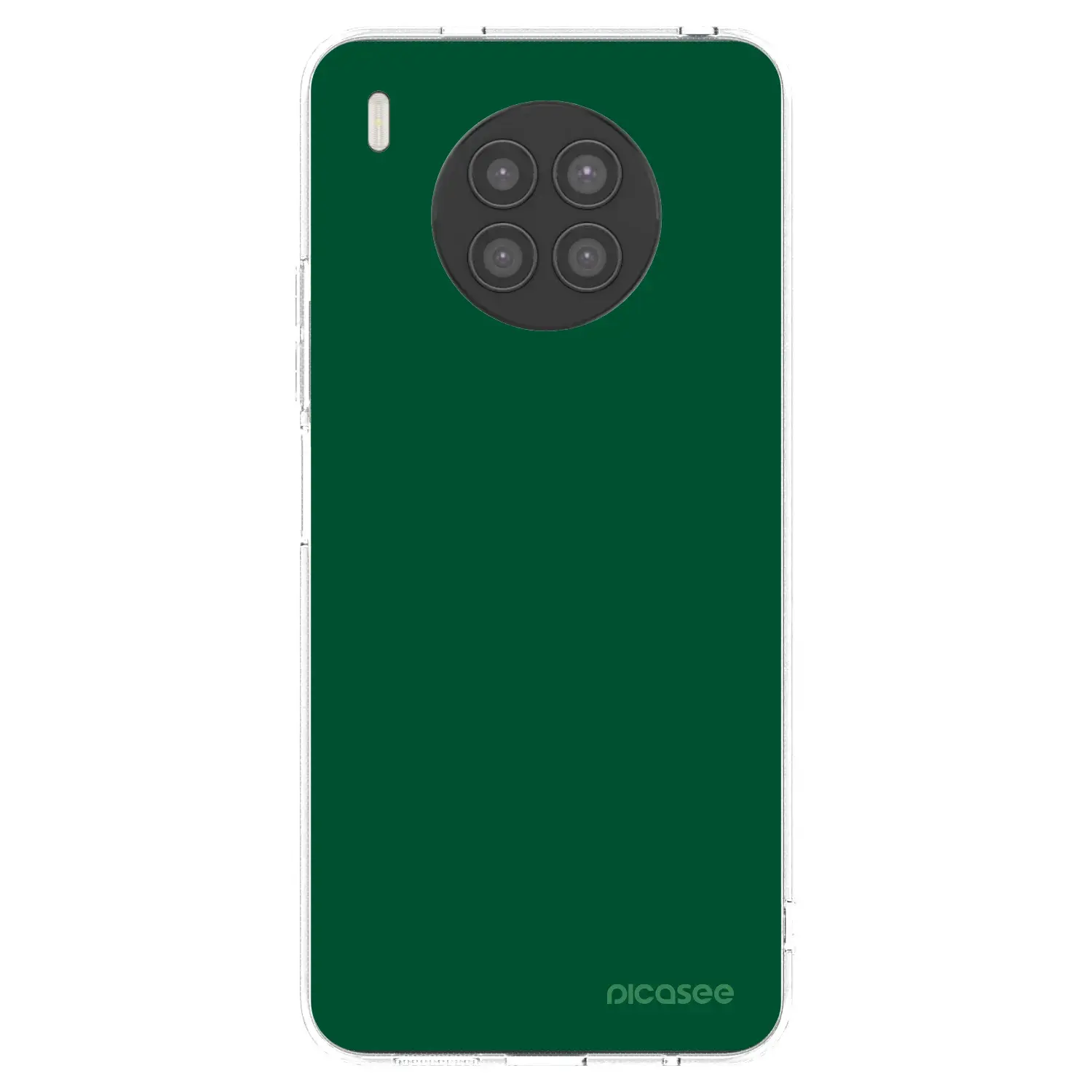 Silikonový průhledný obal pro Huawei Nova 8i - Green Gleam