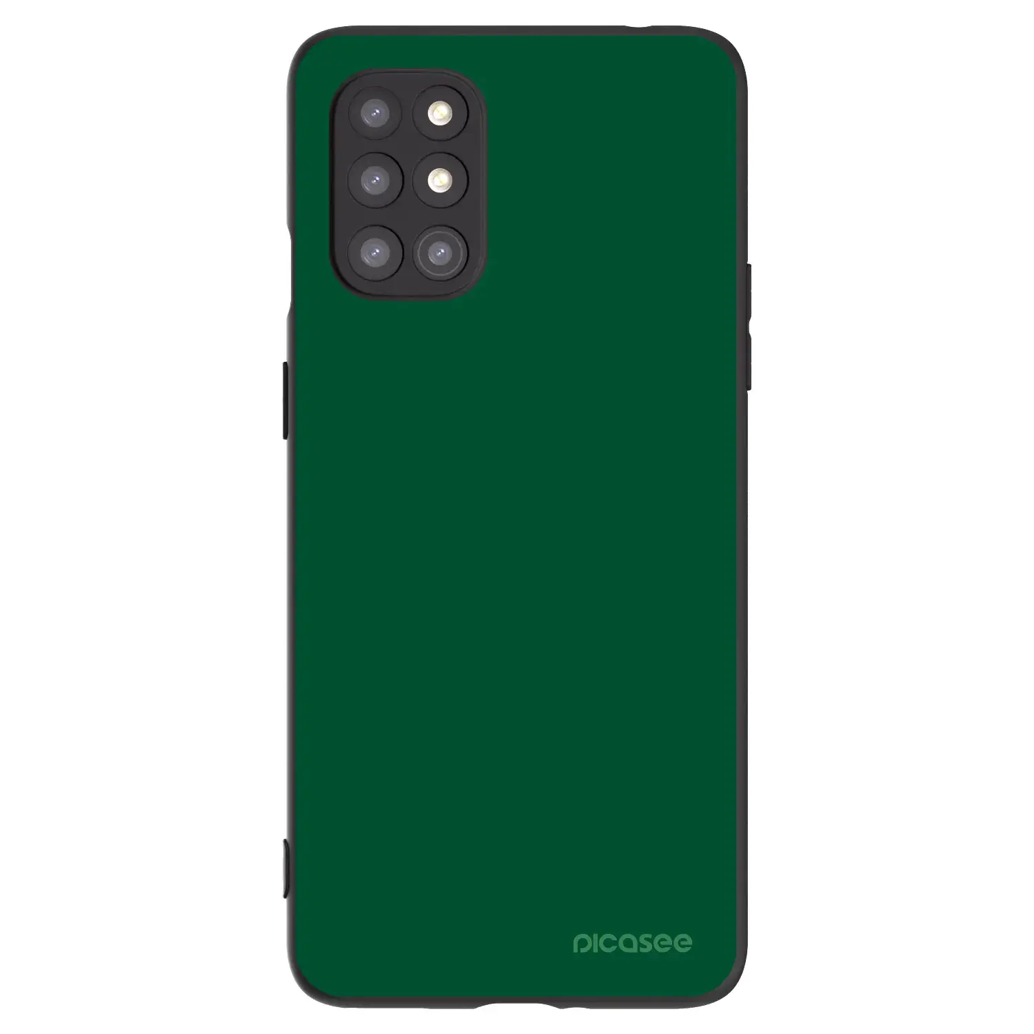 Silikonový černý obal pro OnePlus 8T - Green Gleam