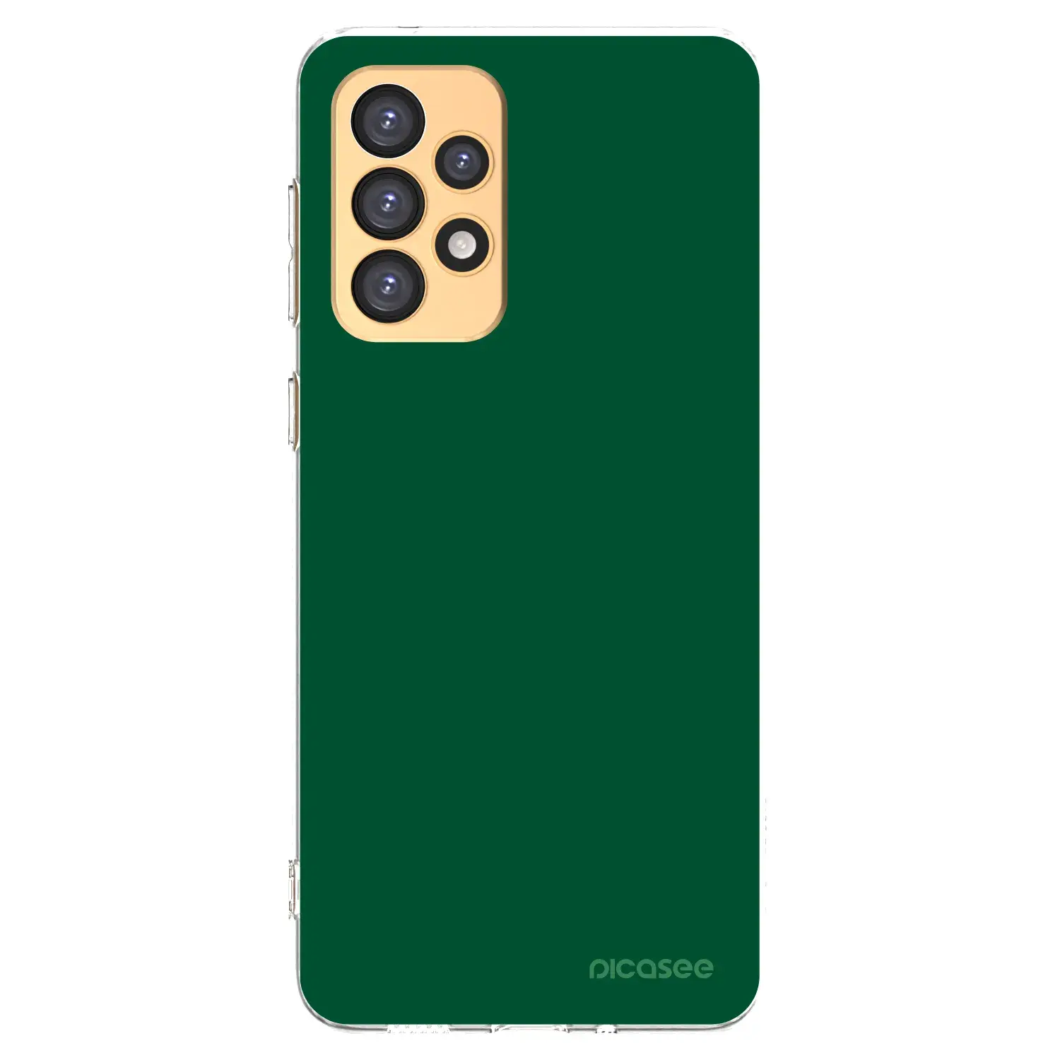 Silikonový průhledný obal pro Samsung Galaxy A33 5G A336 - Green Gleam