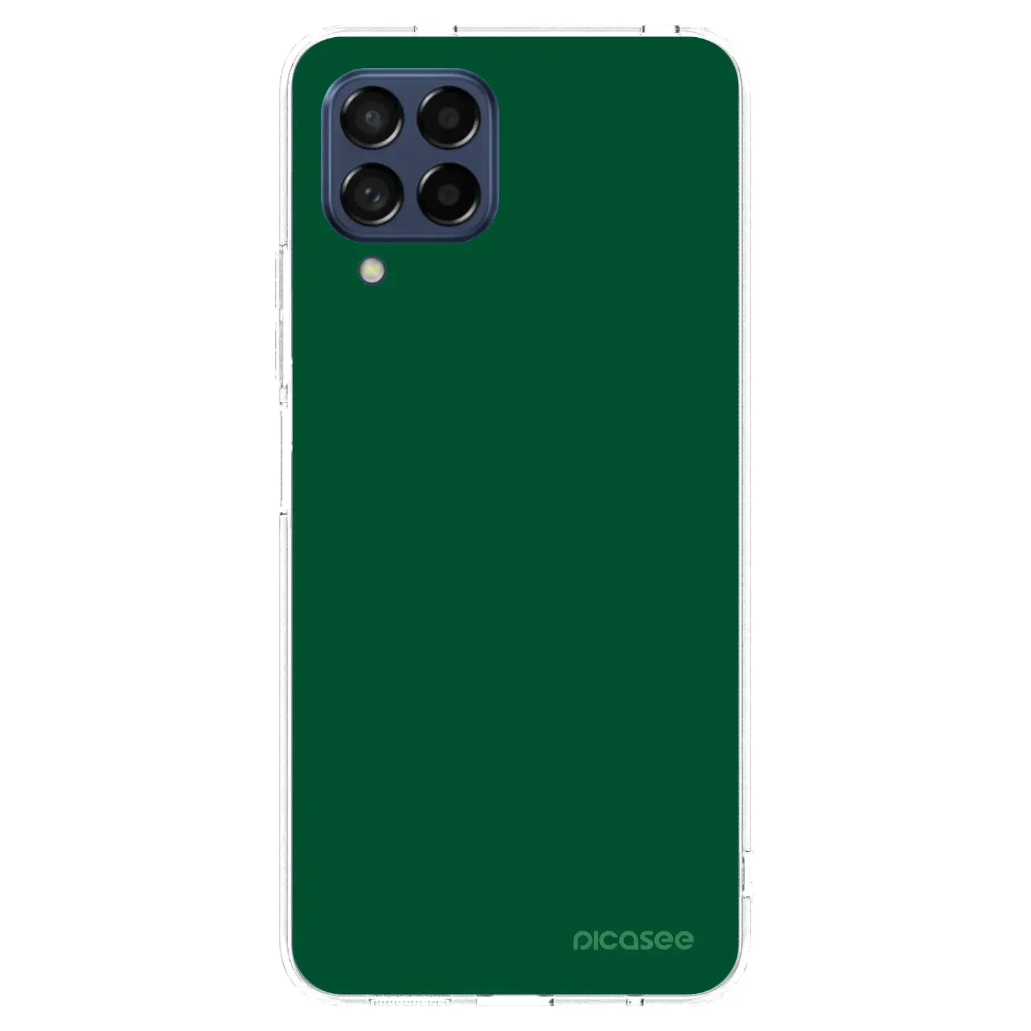Silikonový průhledný obal pro Samsung Galaxy M53 5G - Green Gleam