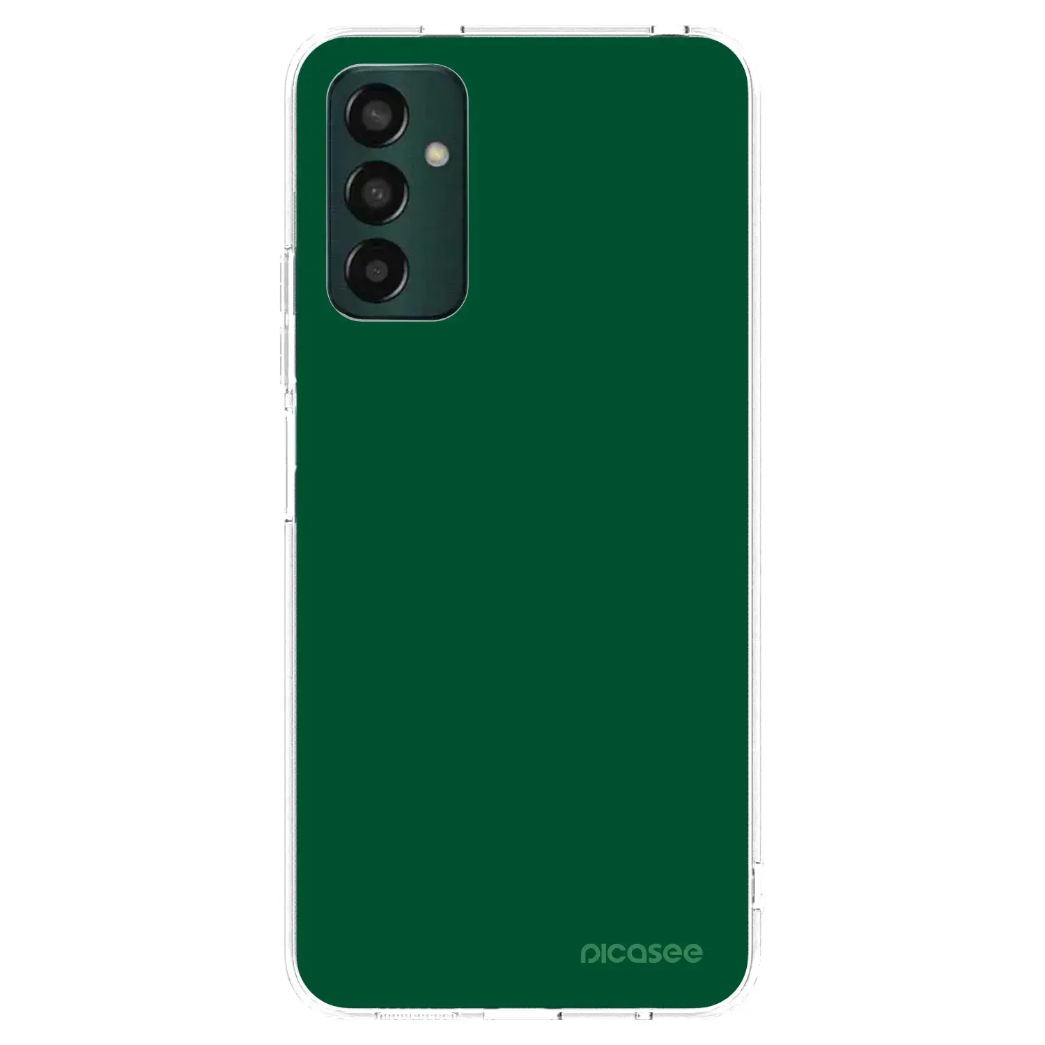 Silikonový průhledný obal pro Samsung Galaxy M13 M135F - Green Gleam