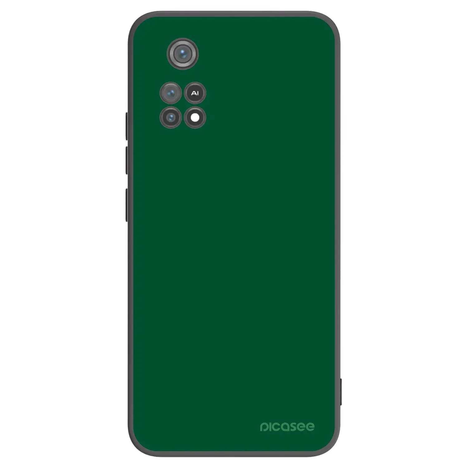Silikonový černý obal pro Xiaomi Poco M4 Pro - Green Gleam