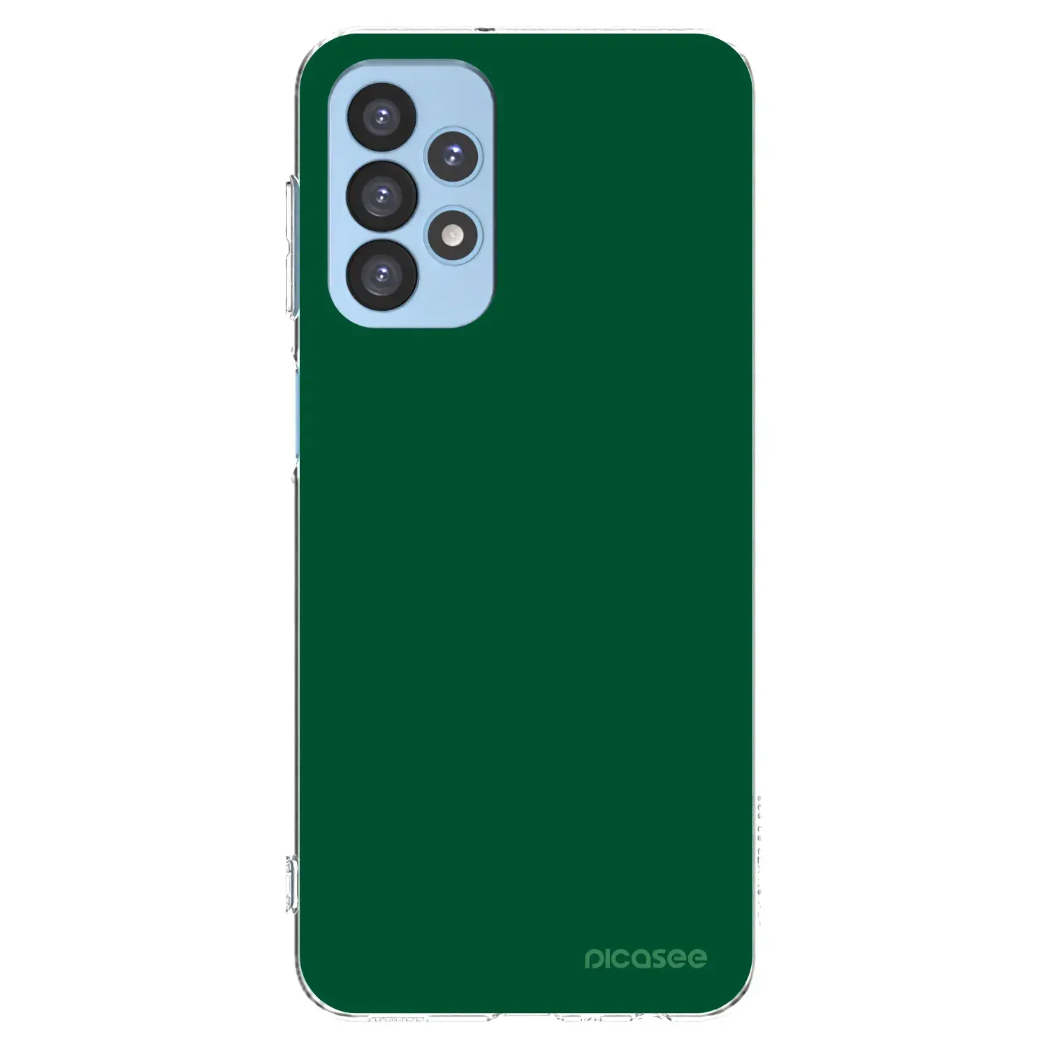 Silikonový průhledný obal pro Samsung Galaxy A23 A235F 4G - Green Gleam