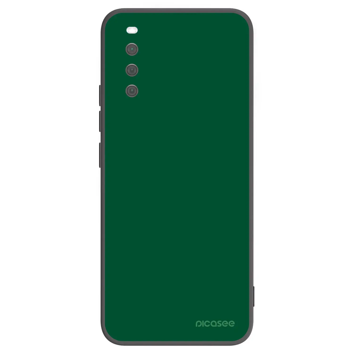 Silikonový černý obal pro Sony Xperia 10 III - Green Gleam