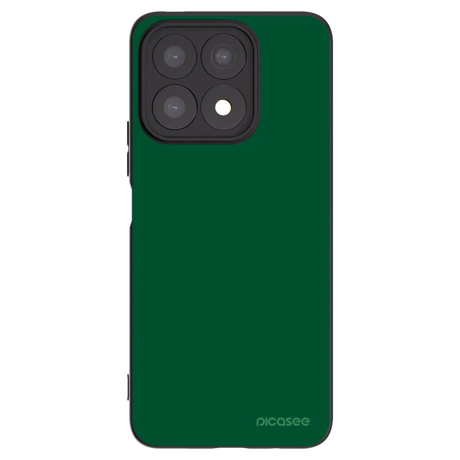 Silikonový černý obal pro Honor X8a - Green Gleam