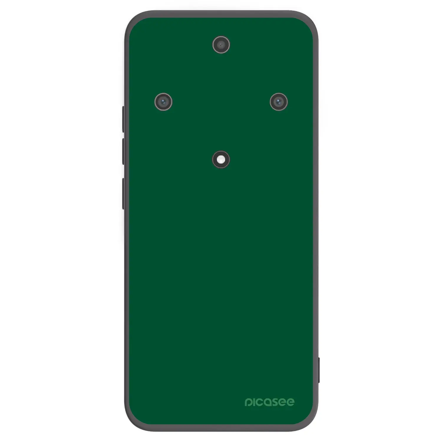 Silikonový černý obal pro Honor Magic5 Lite 5G - Green Gleam