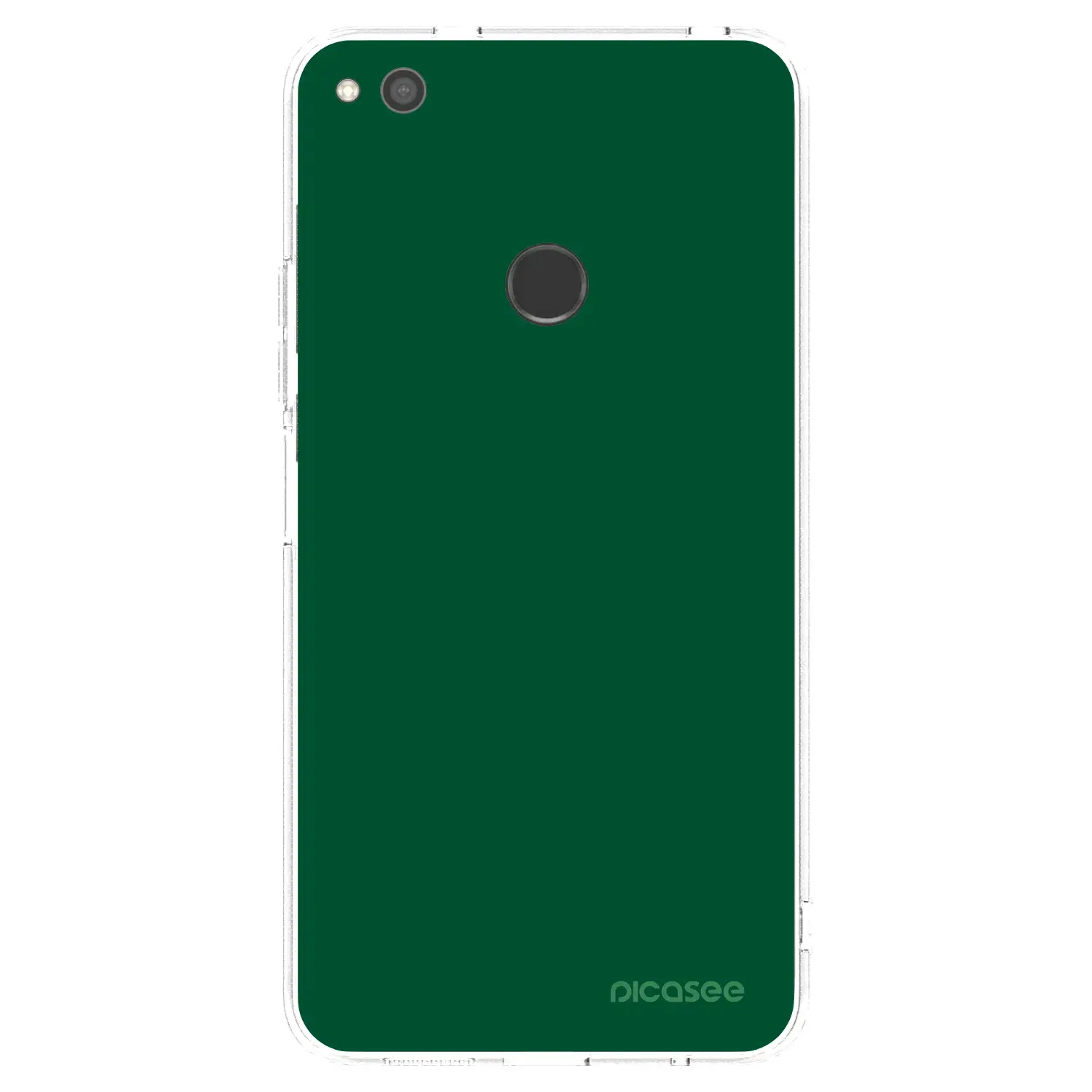 Silikonový průhledný obal pro Huawei P9 Lite 2017 - Green Gleam