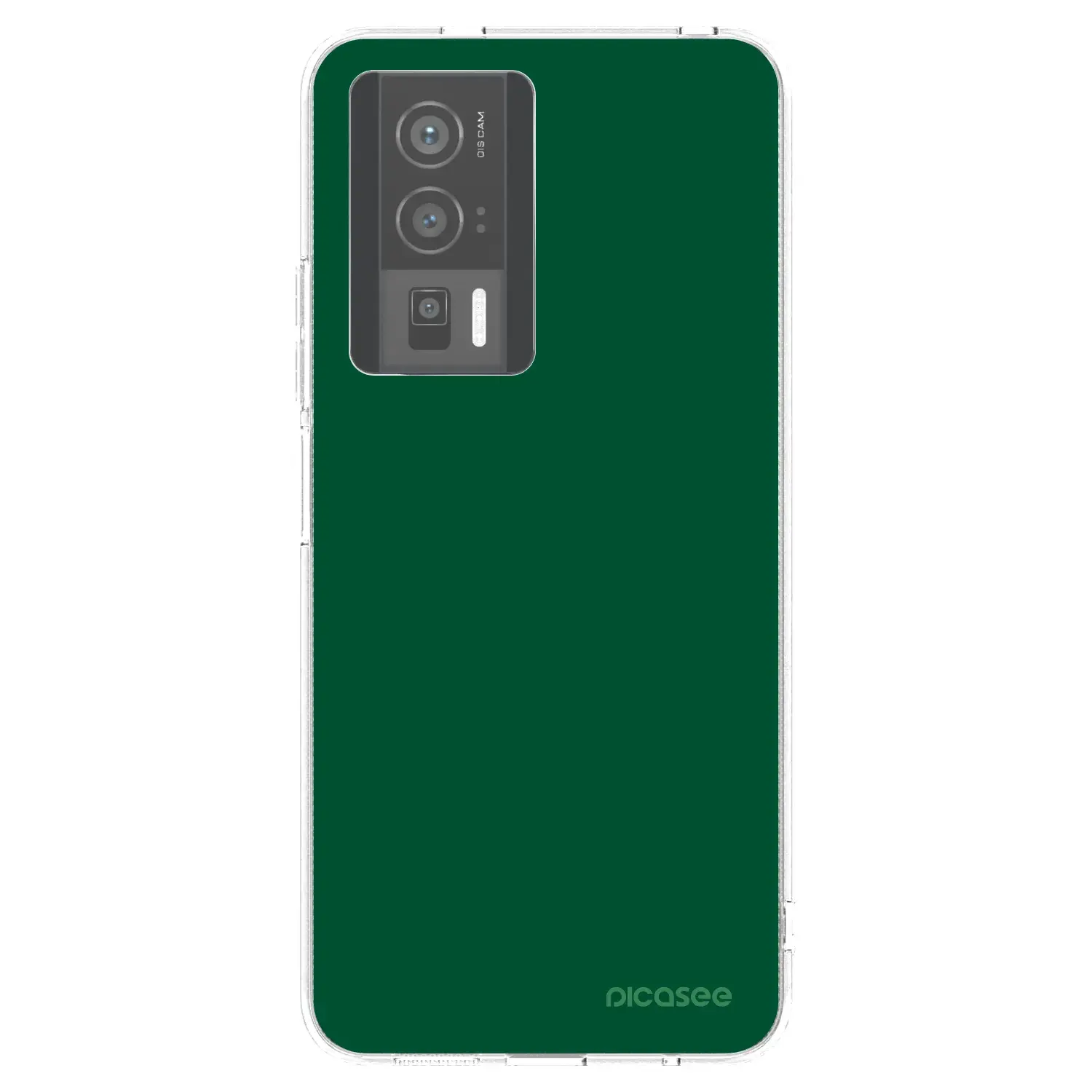 Silikonový průhledný obal pro Xiaomi Poco F5 Pro 5G - Green Gleam