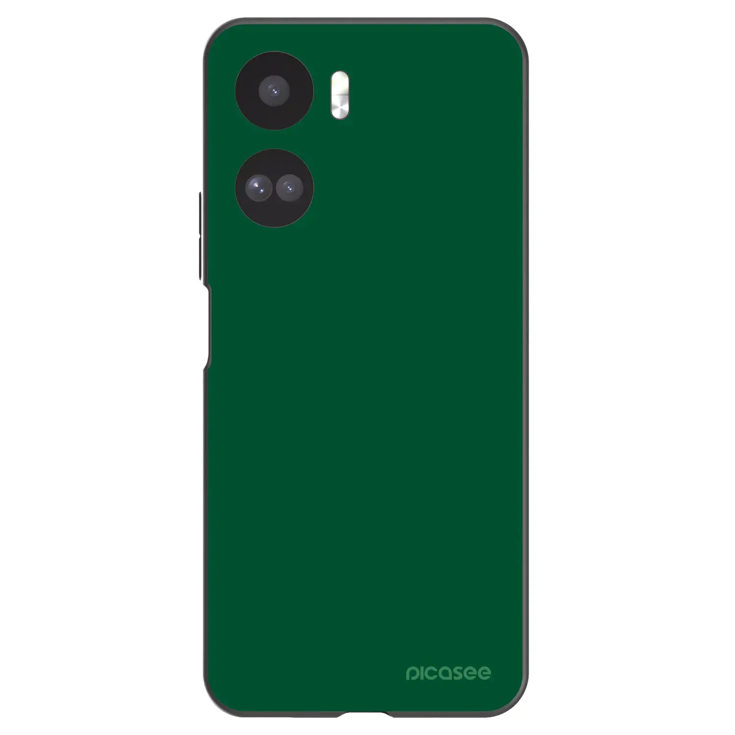 Silikonový černý obal pro Honor 90 Lite 5G - Green Gleam