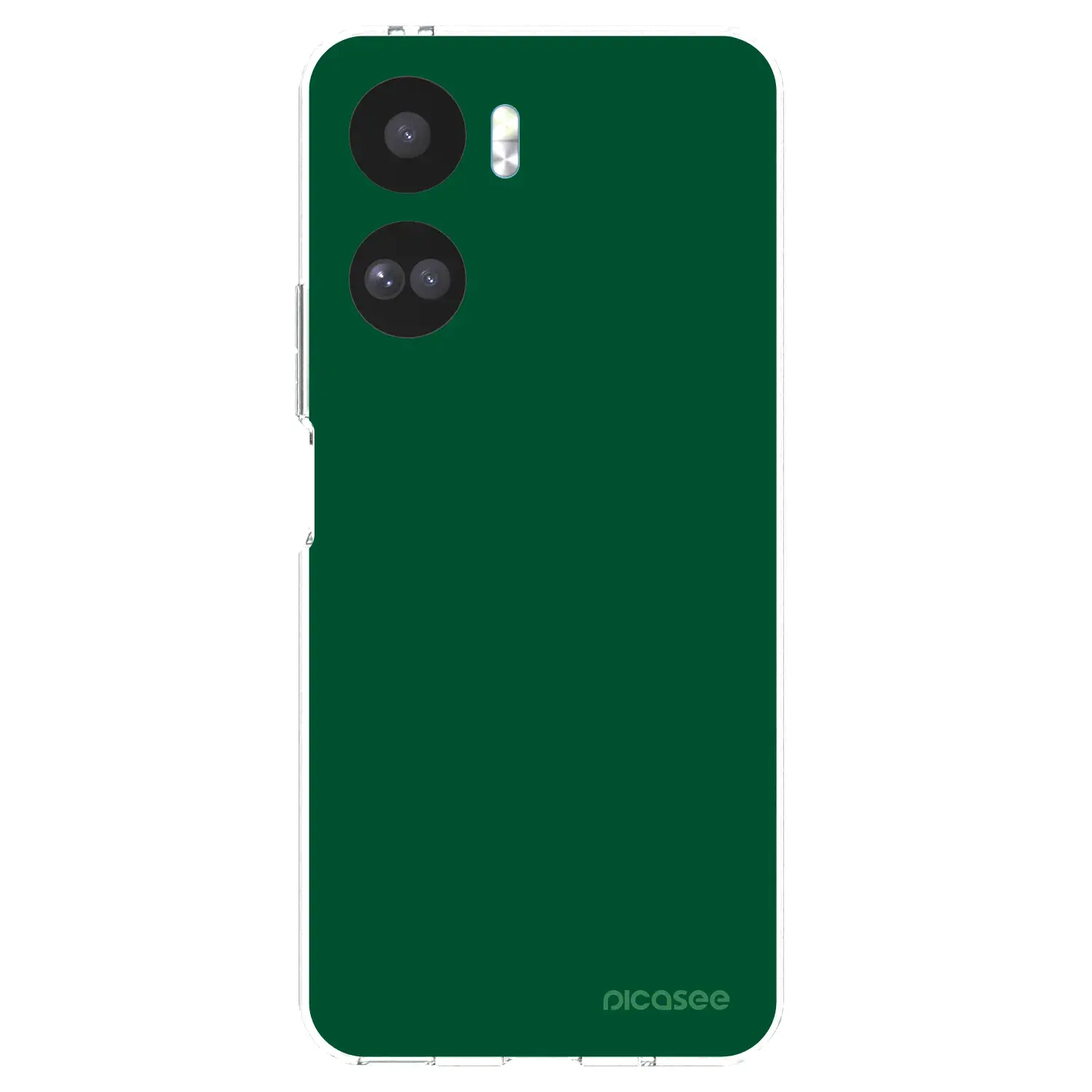 Silikonový průhledný obal pro Honor 90 Lite 5G - Green Gleam