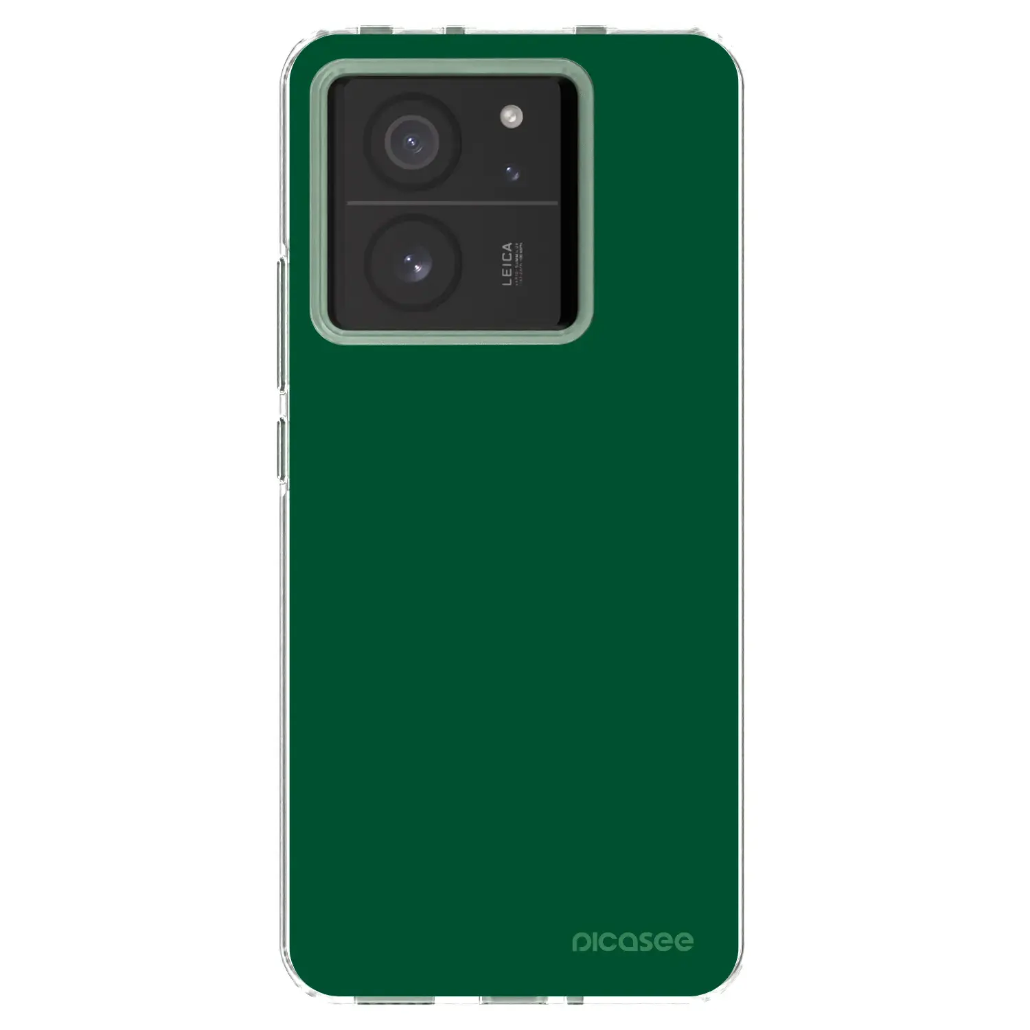Silikonový průhledný obal pro Xiaomi 13T - Green Gleam