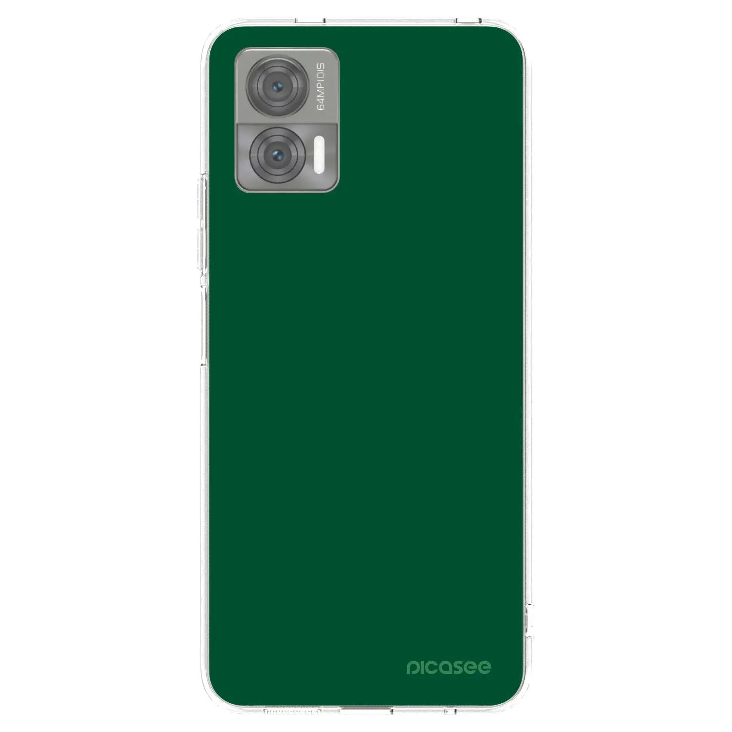 Silikonový průhledný obal pro Motorola Edge 30 Neo - Green Gleam