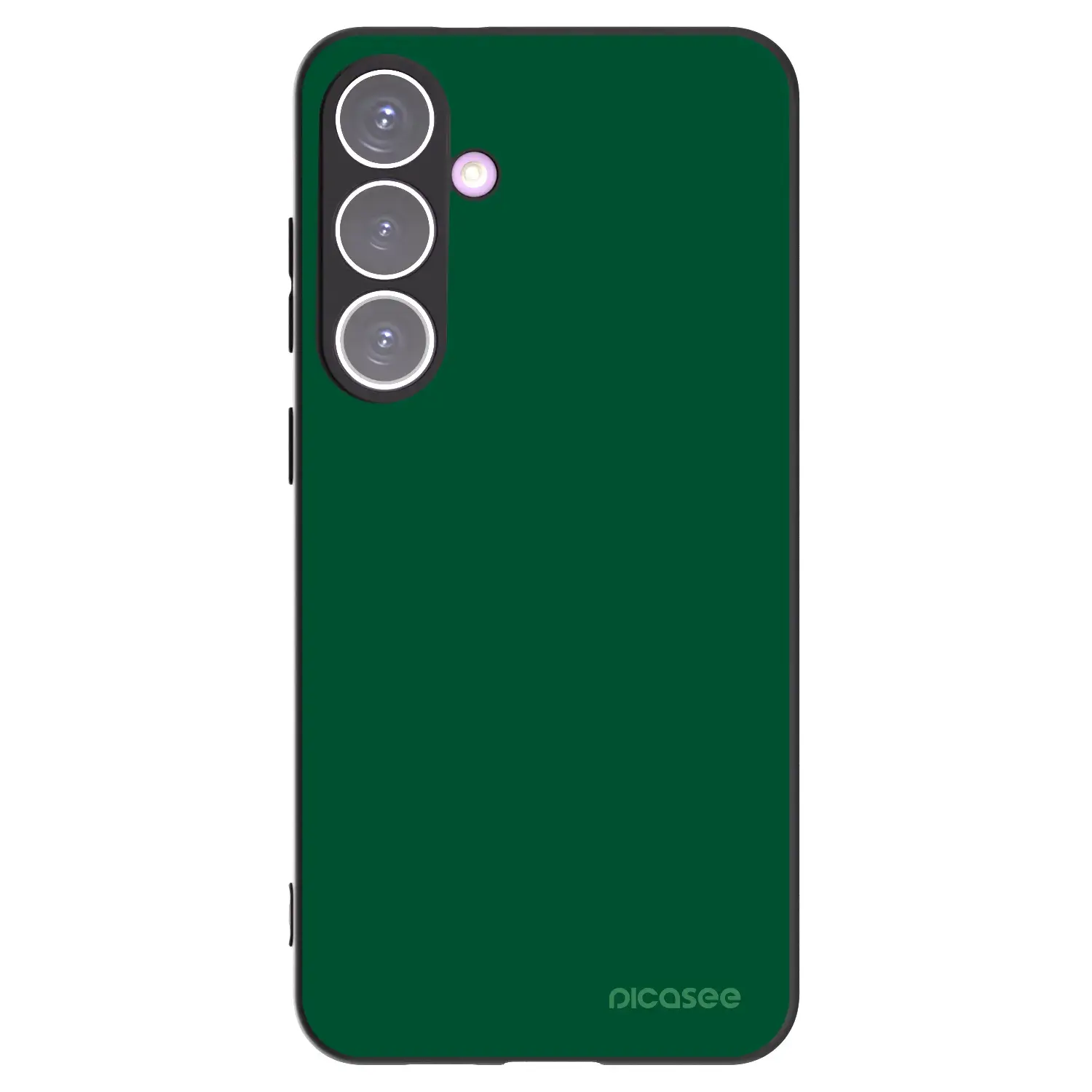 Silikonový černý obal pro Samsung Galaxy S24+ S926B 5G - Green Gleam