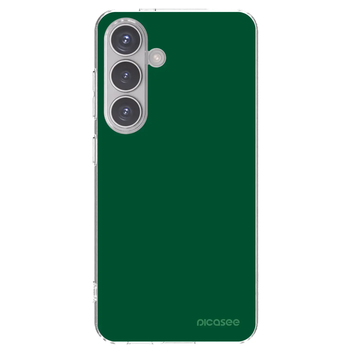 Silikonový průhledný obal pro Samsung Galaxy S24 S921B 5G - Green Gleam