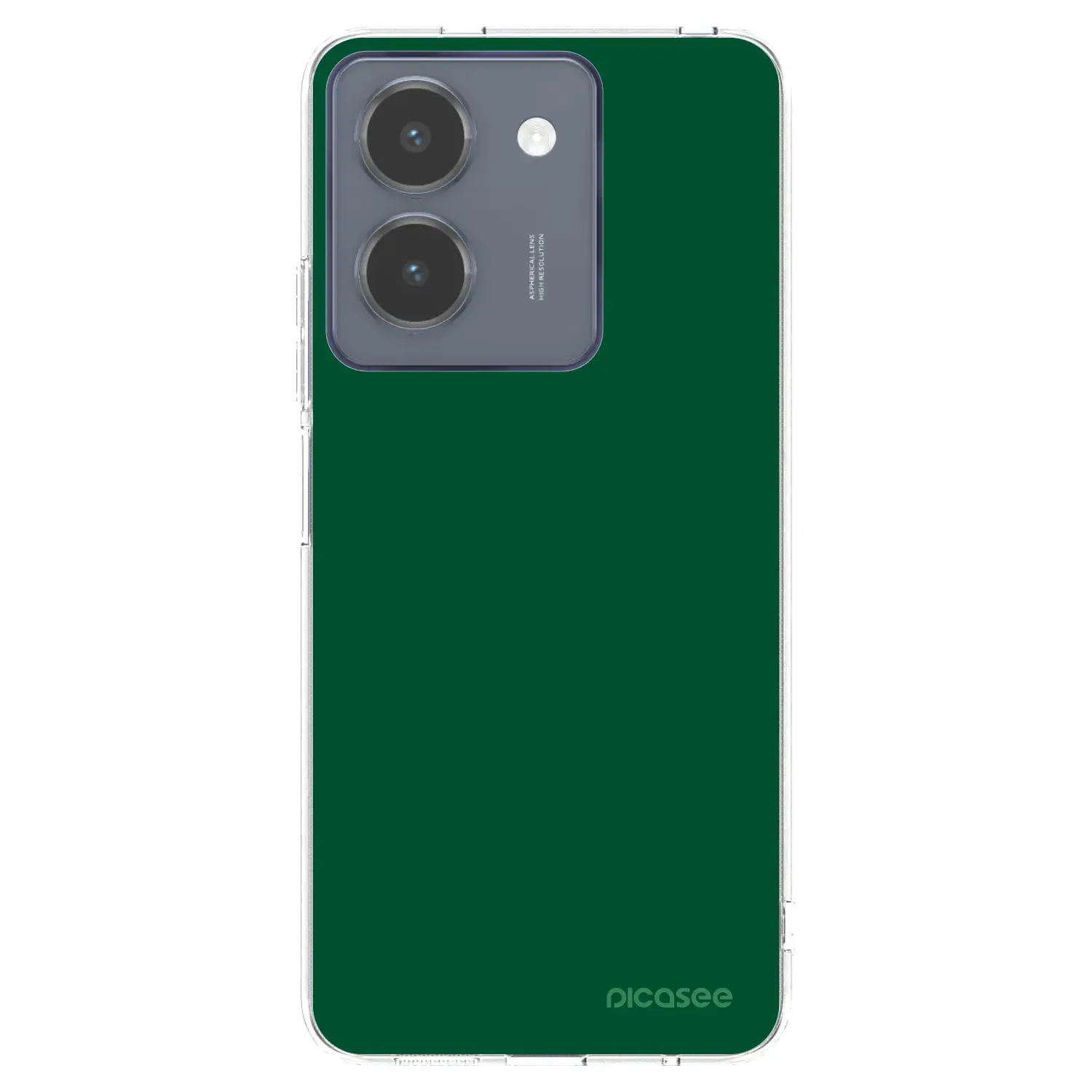 Silikonový průhledný obal pro Vivo Y36 4G - Green Gleam