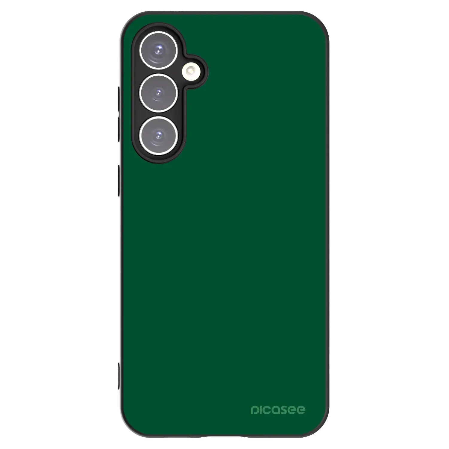 Silikonový černý obal pro Samsung Galaxy S23 FE S711B - Green Gleam