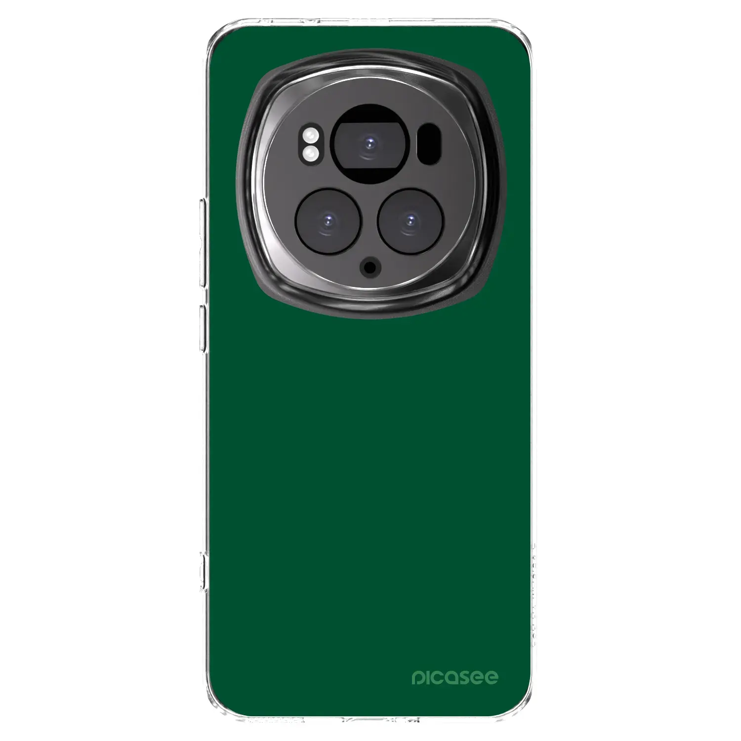 Silikonový průhledný obal pro Honor Magic6 Pro - Green Gleam